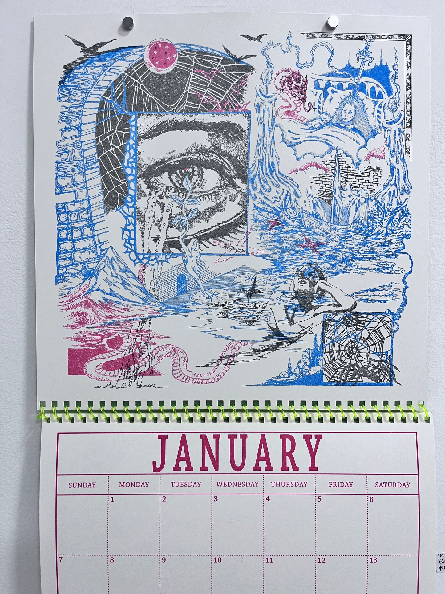 Pet Riso 2024 Calendar