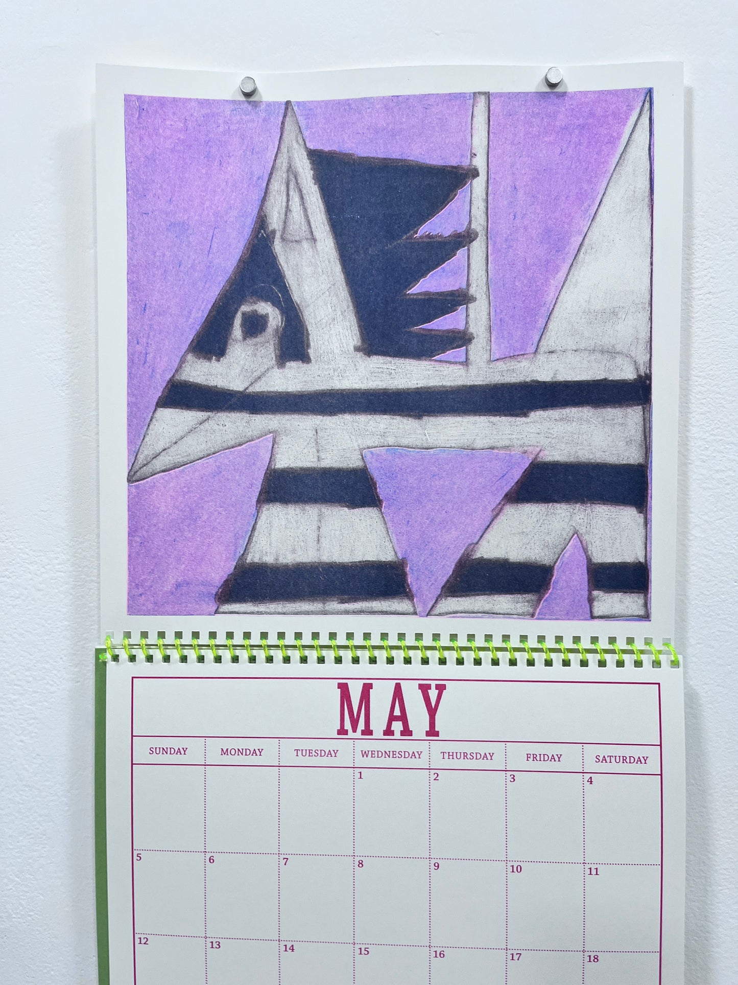 Pet Riso 2024 Calendar