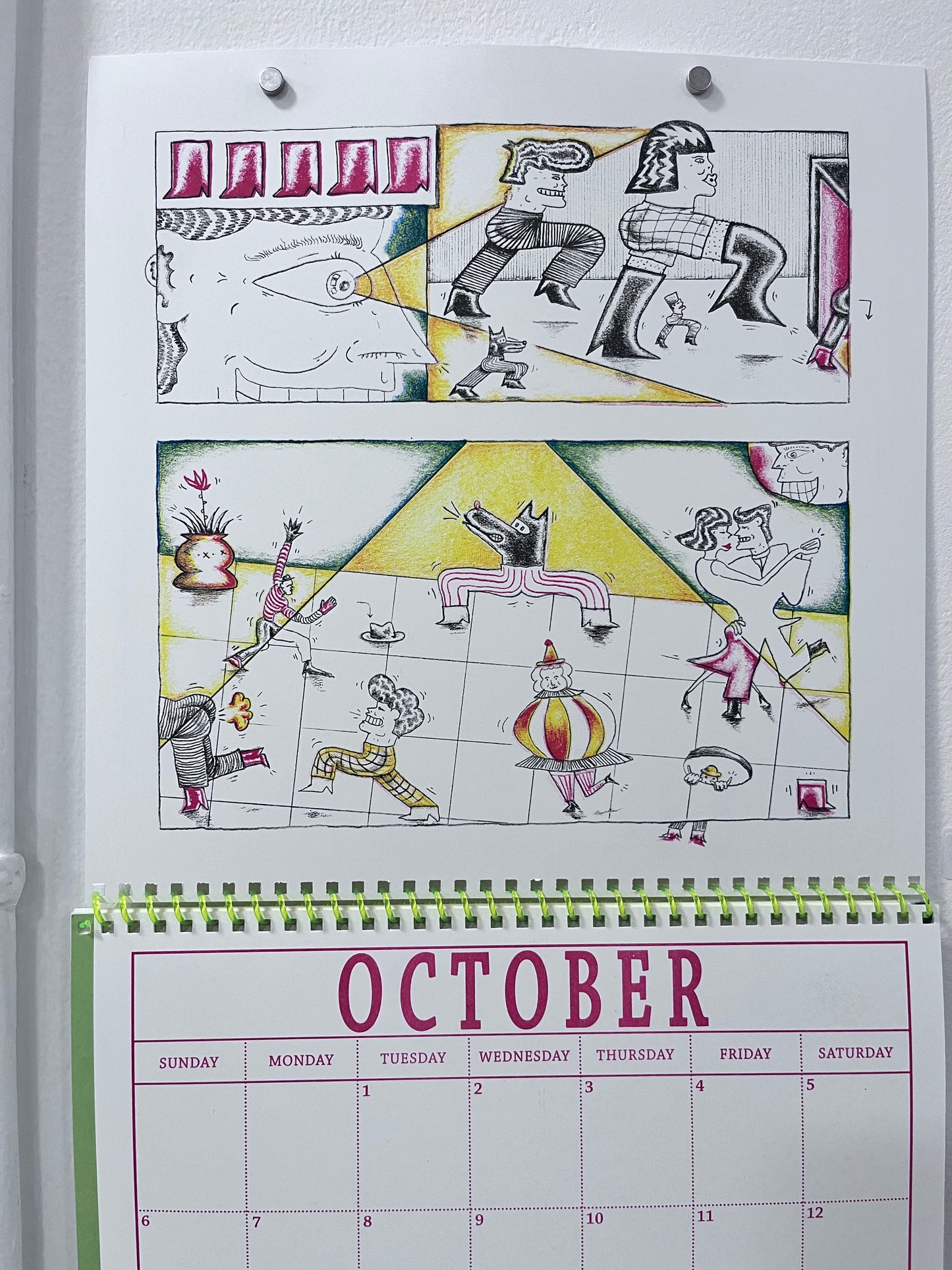 Pet Riso 2024 Calendar