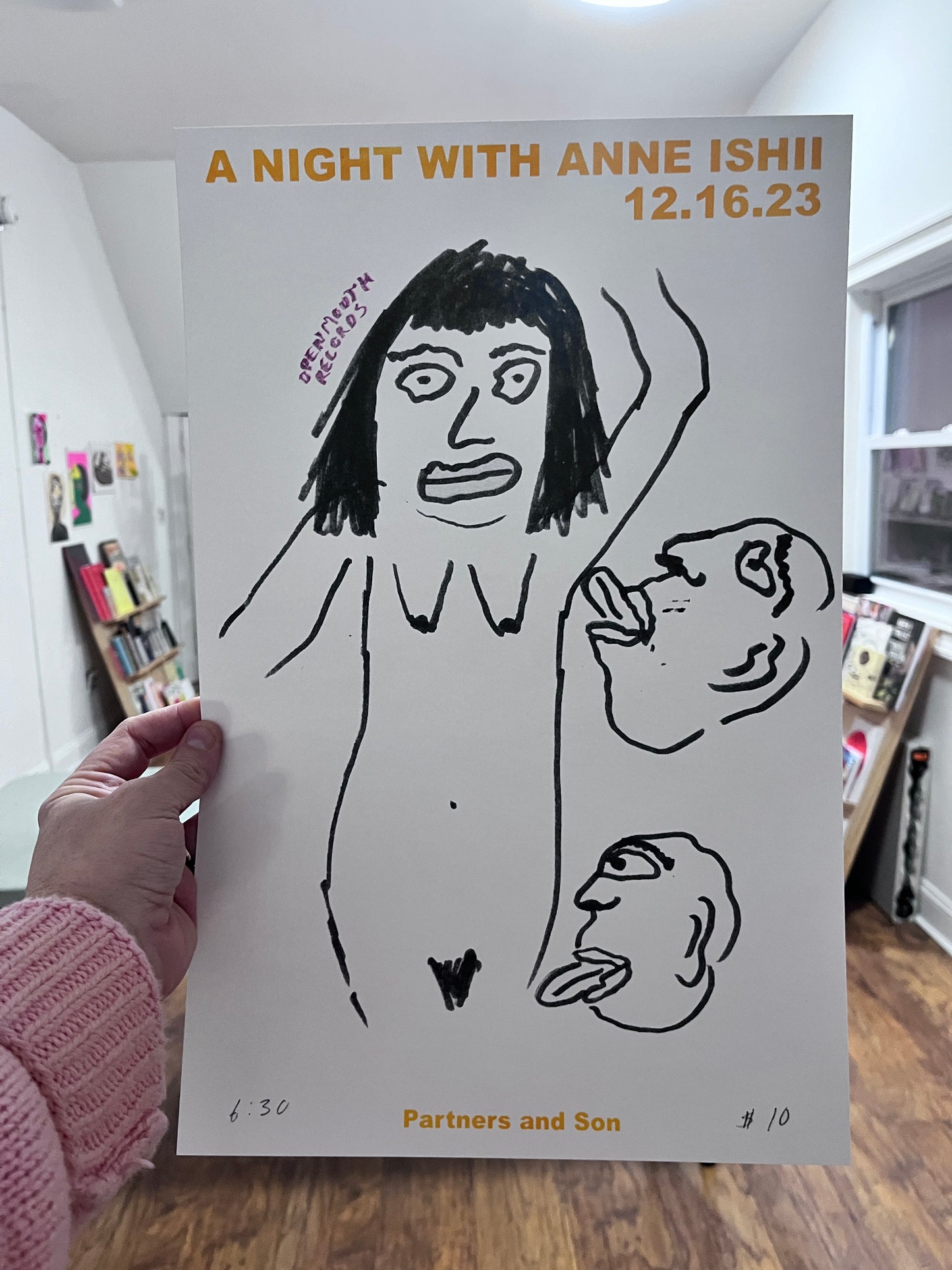 Anne Ishii show poster