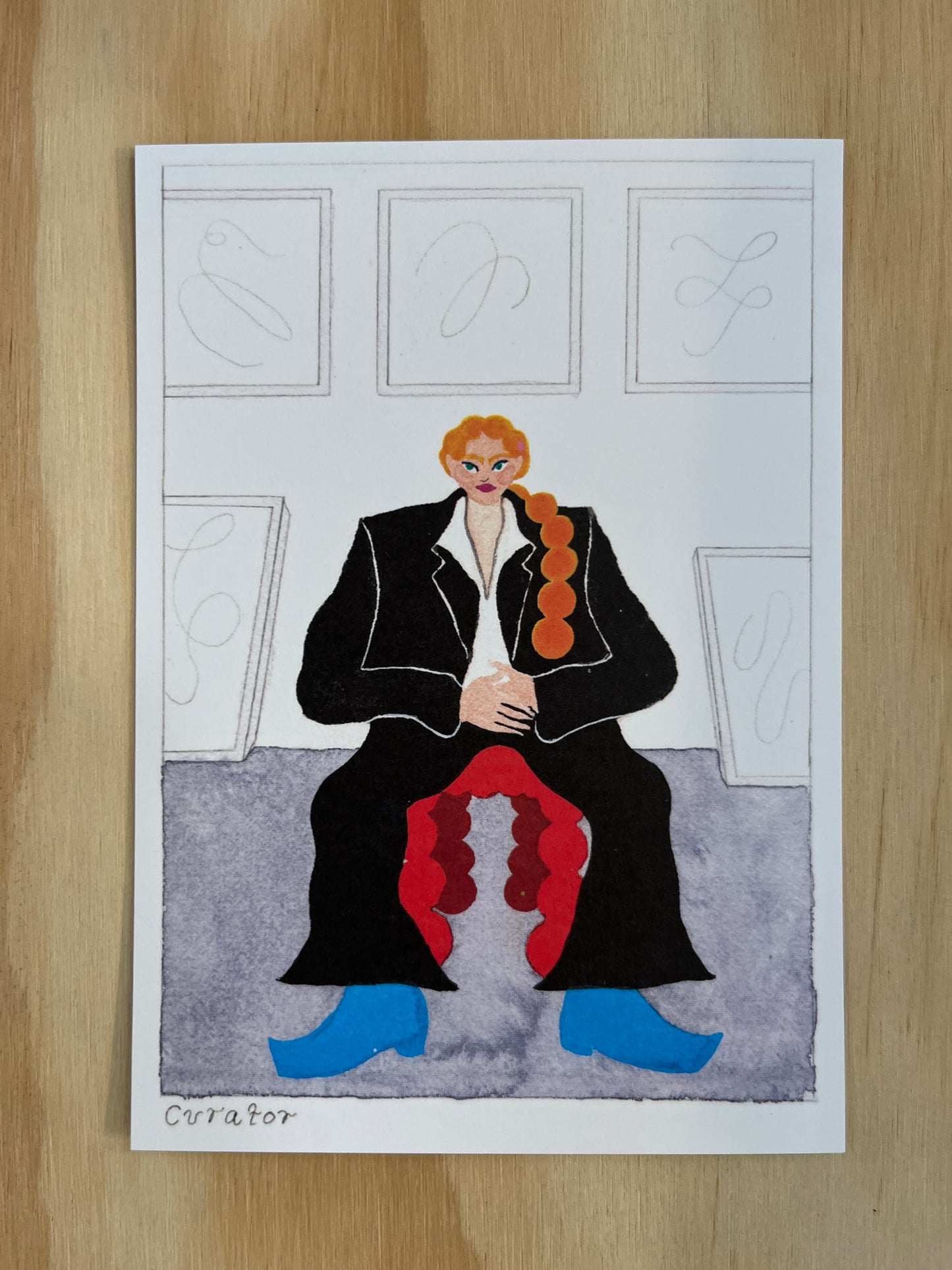 Malwine Strauss Artists Postcard Set