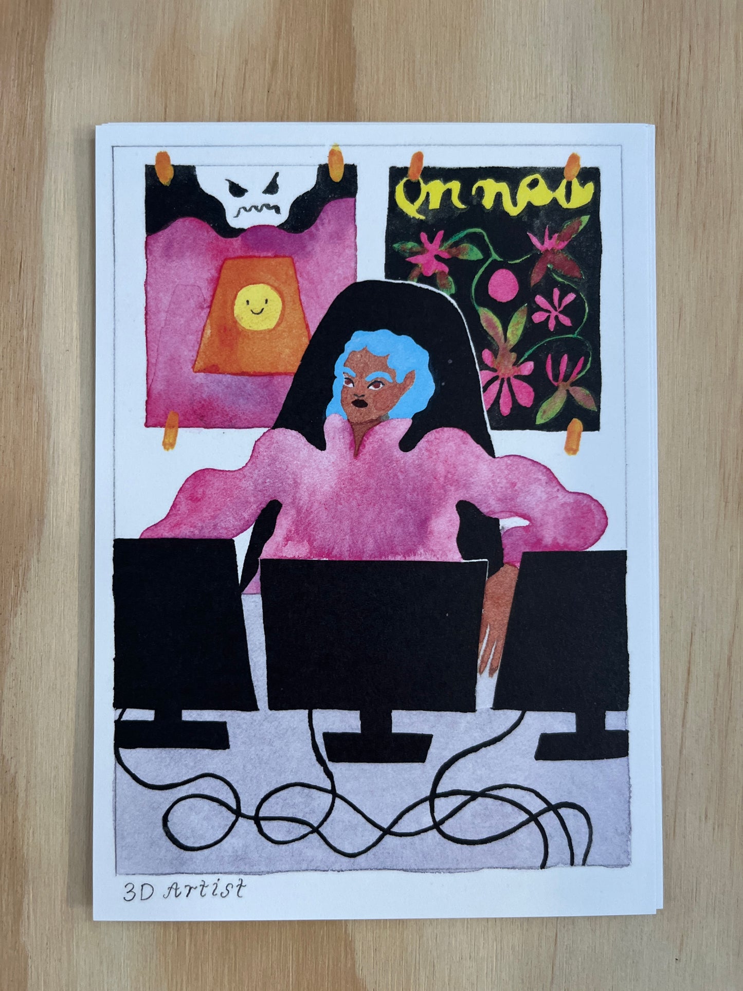 Malwine Strauss Artists Postcard Set