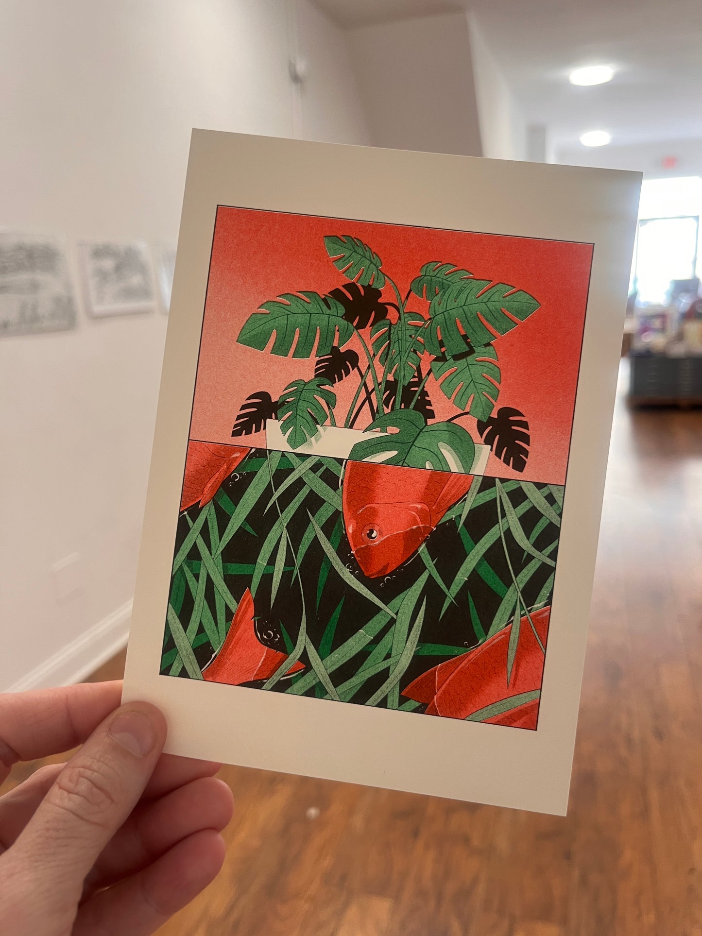 Anuj Shrestha Flora/Fauna Set of 5 Mini Prints