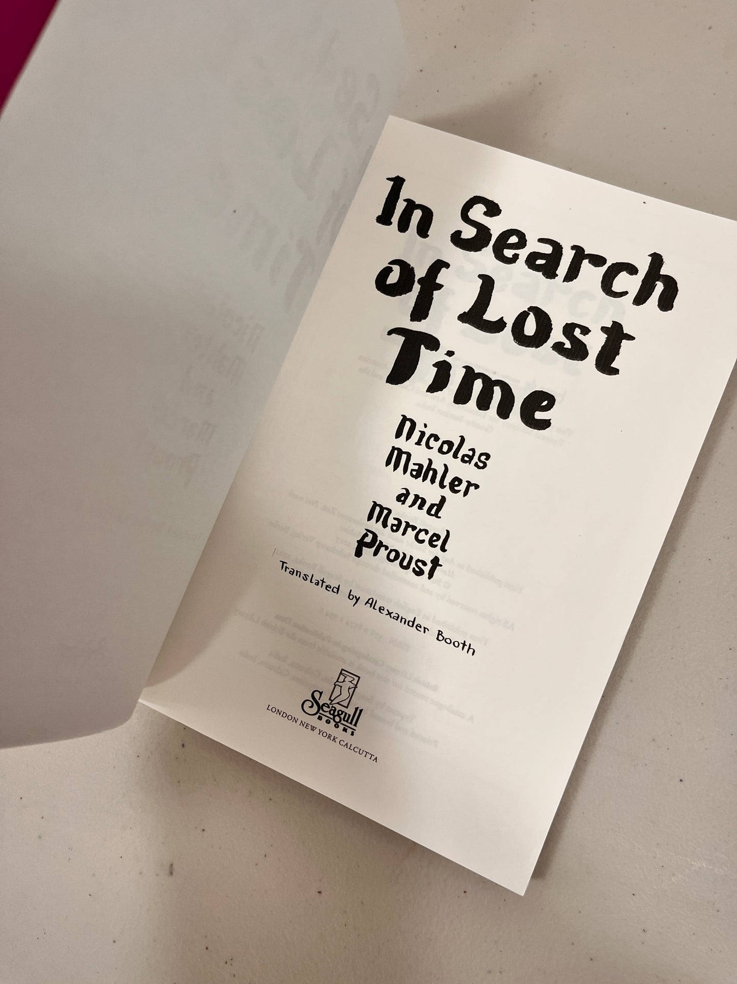 In Search of Lost Time