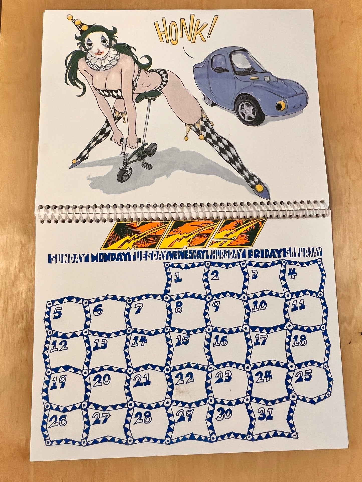 At the Car Show: 2024 Calendar