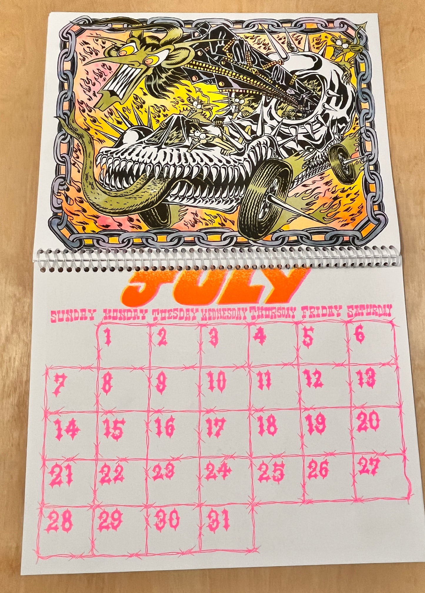 At the Car Show: 2024 Calendar