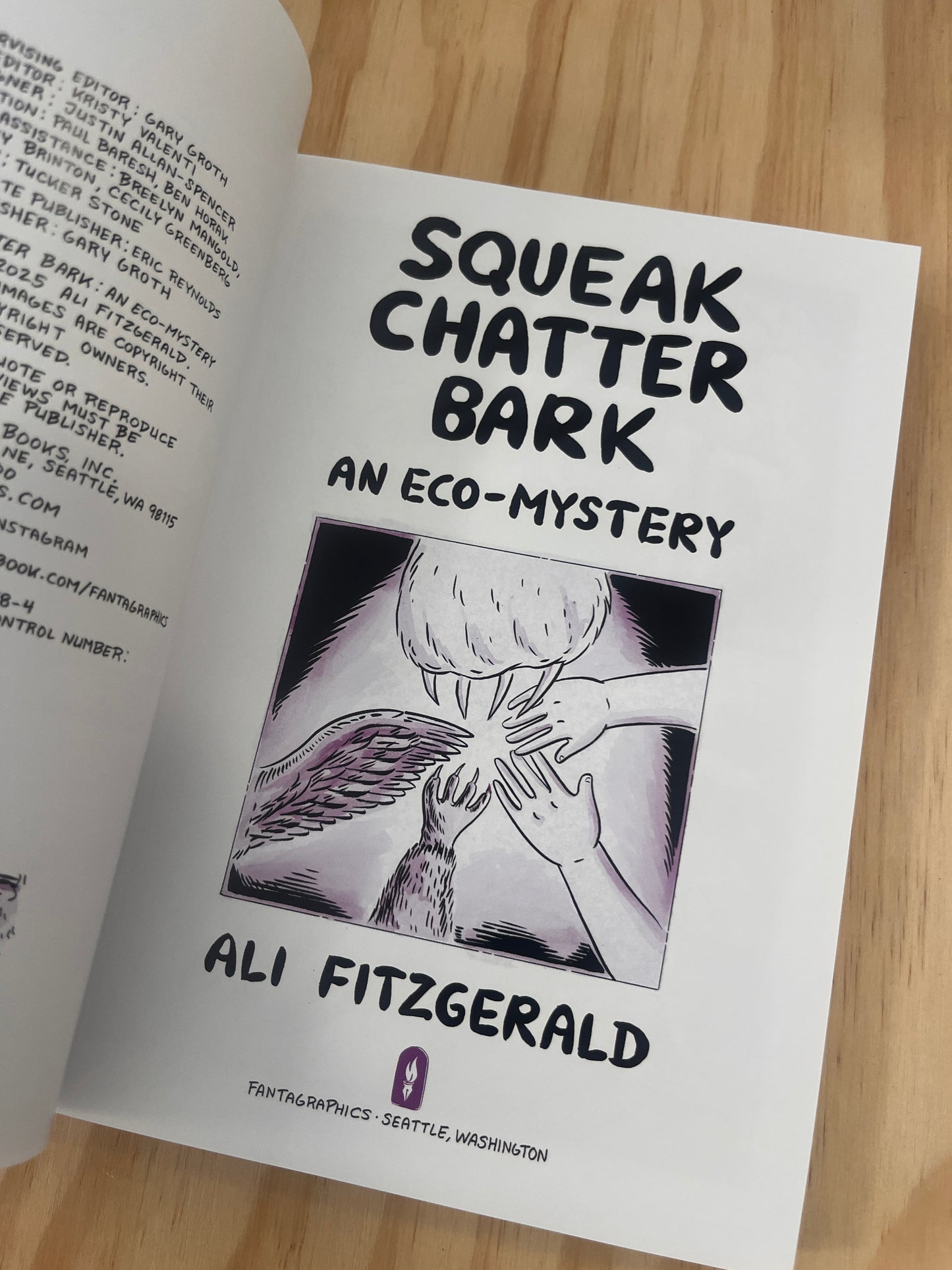 Squeak Chatter Bark: An Eco-Mystery