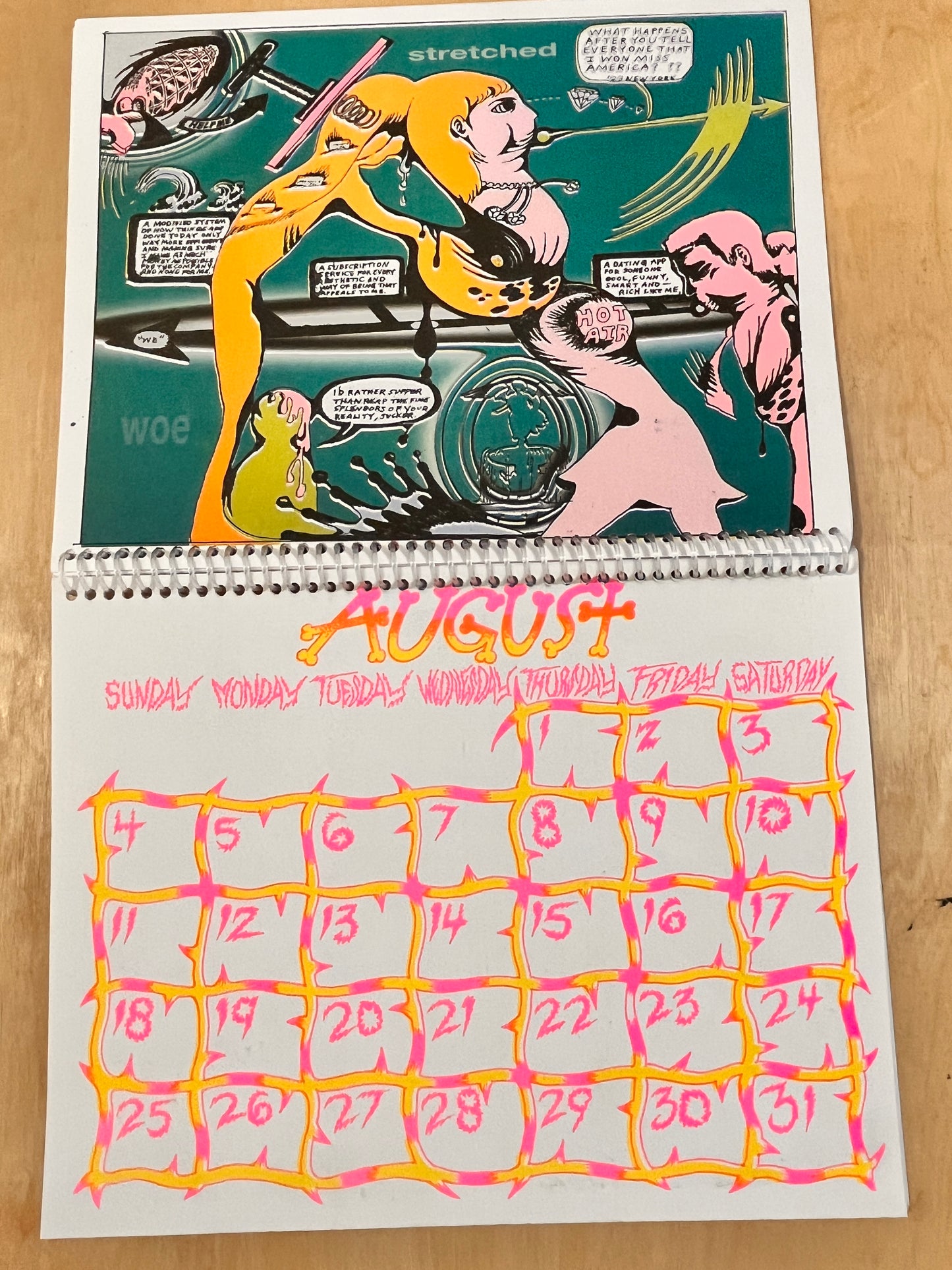 At the Car Show: 2024 Calendar