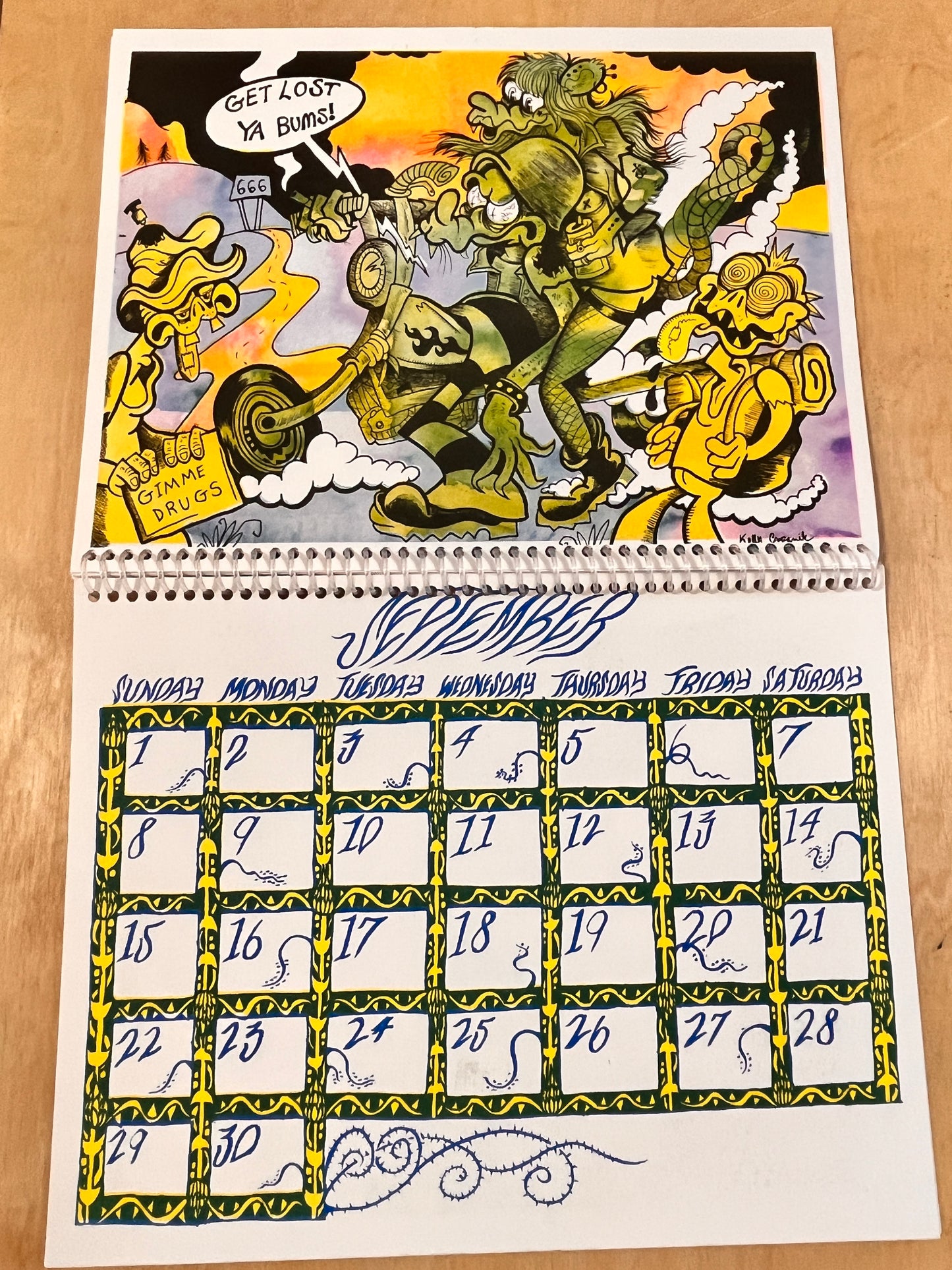 At the Car Show: 2024 Calendar