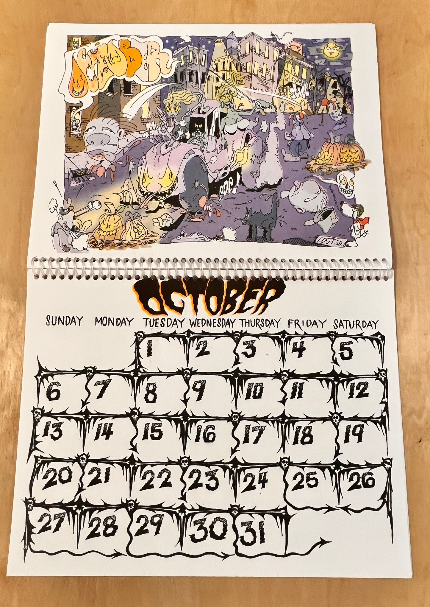 At the Car Show: 2024 Calendar