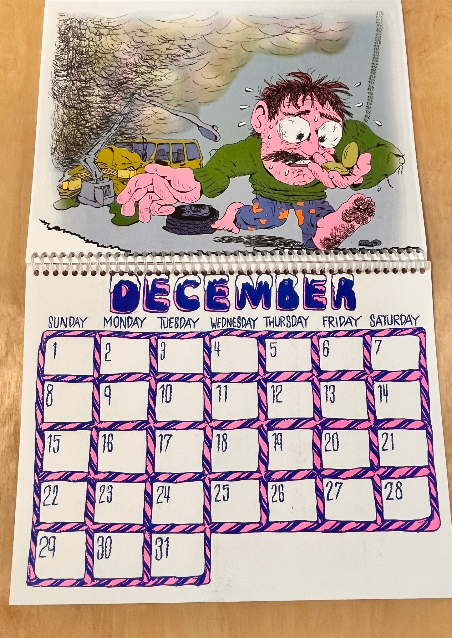 At the Car Show: 2024 Calendar