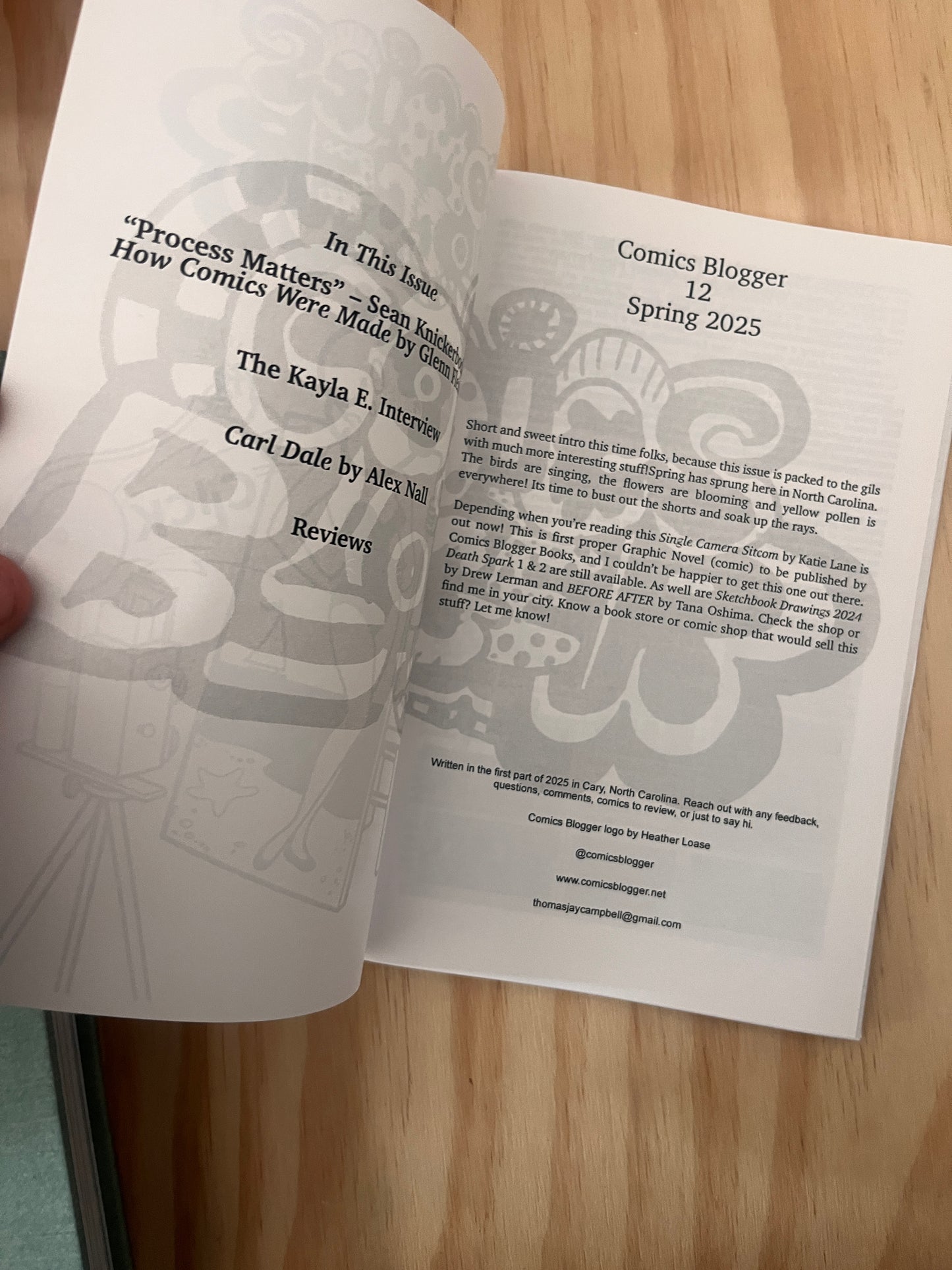 Comics Blogger 12