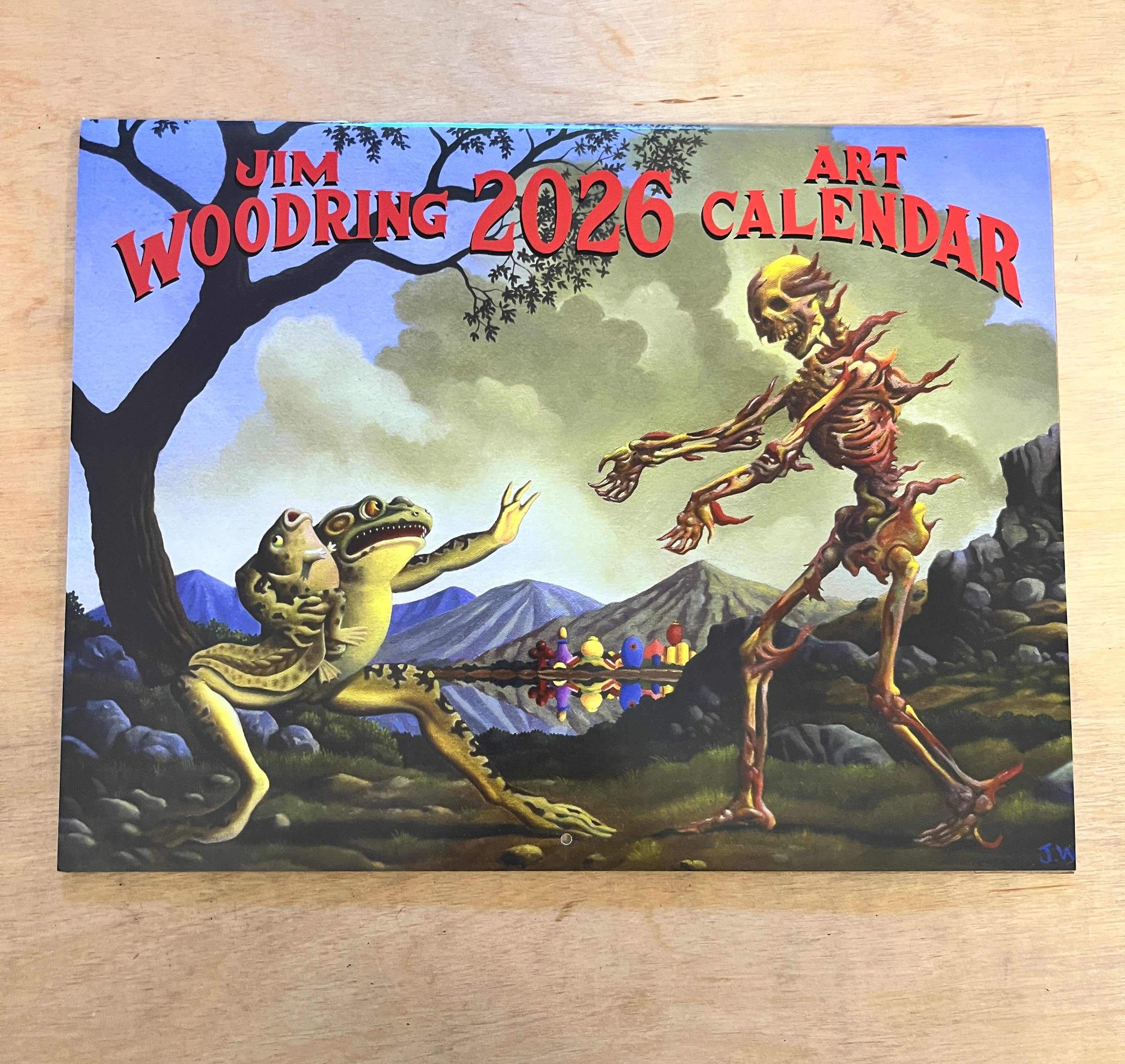 Jim Woodring 2026 Art Calendar – partnersandson