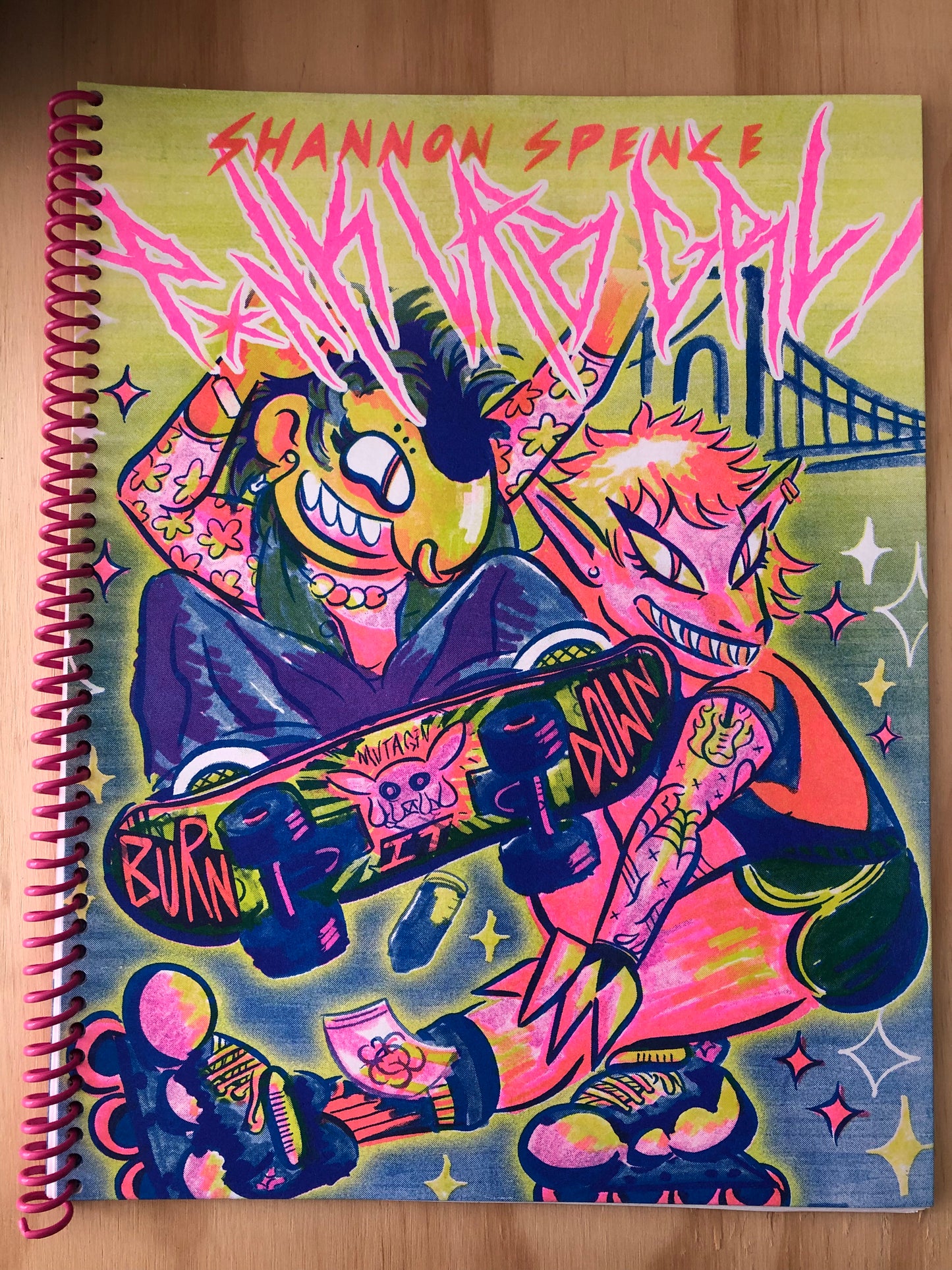 P*NK LAB GRL! Burn it down!