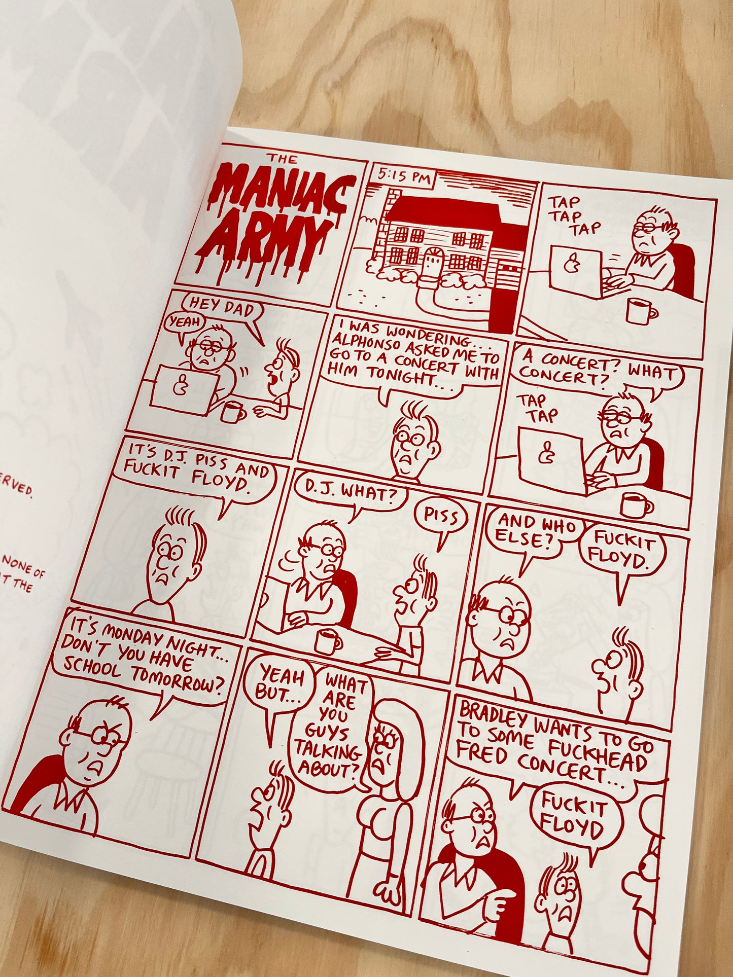 A tale of Terror issue two : MANIAC ARMY