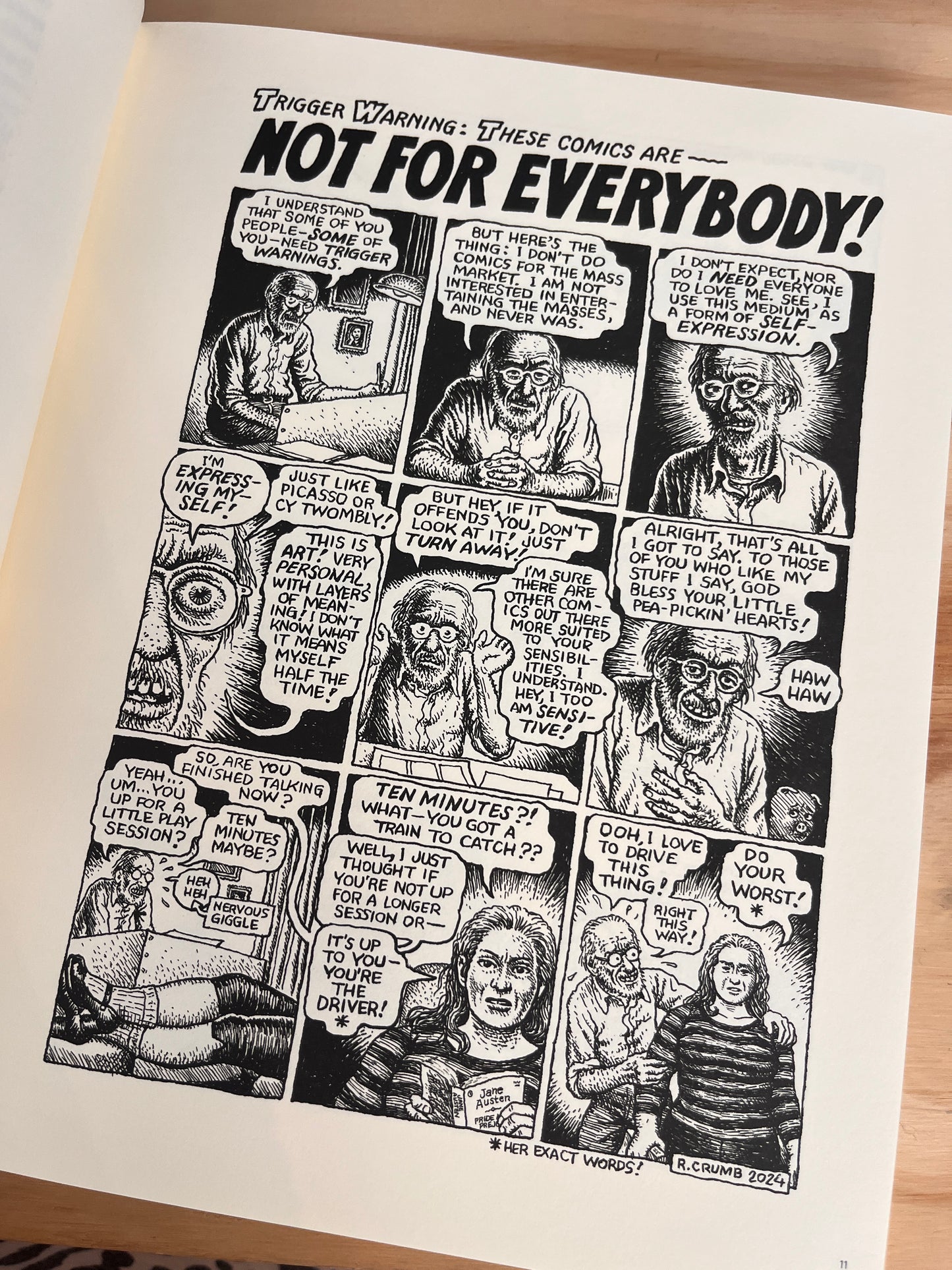 R. Crumb: Existential Comics
