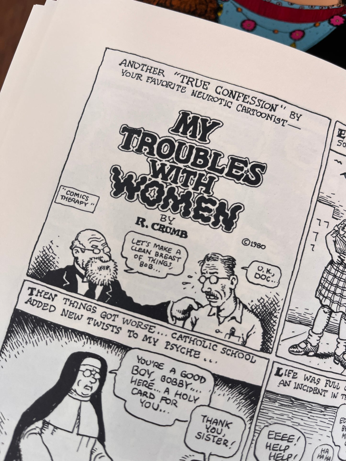 R. Crumb: Existential Comics