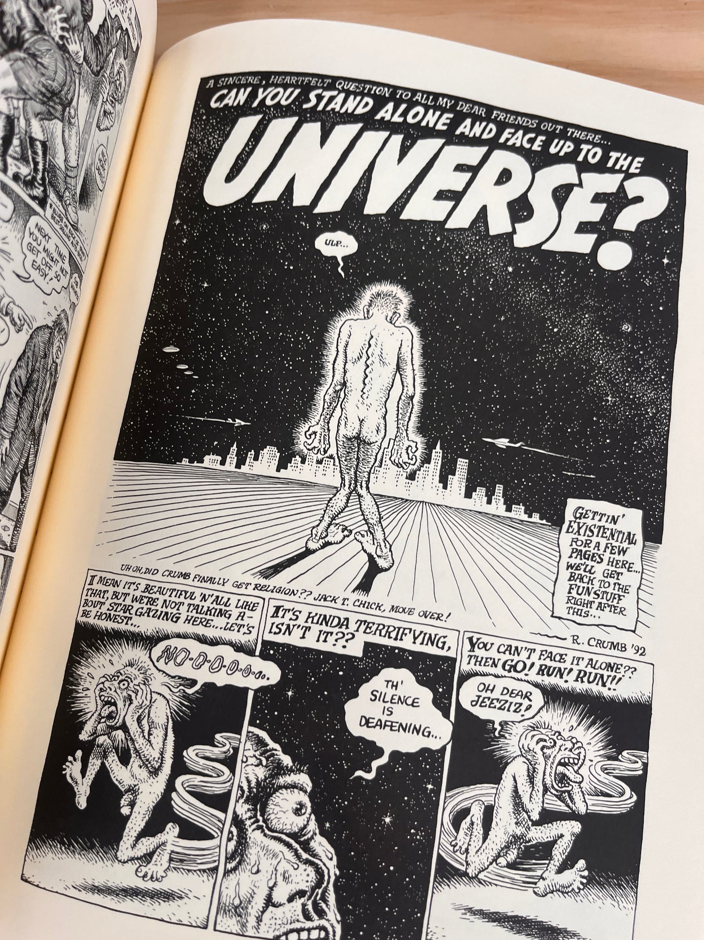 R. Crumb: Existential Comics