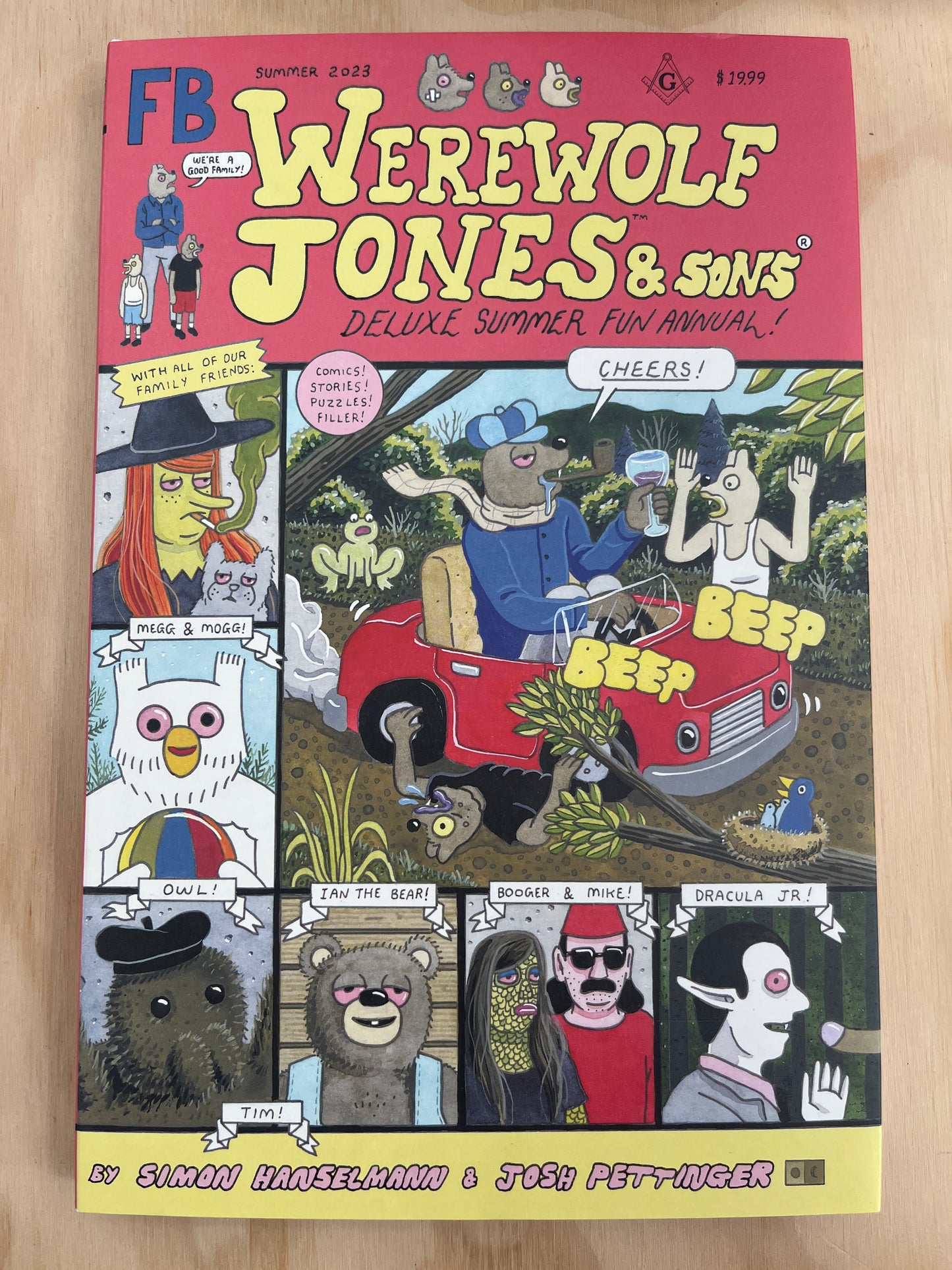 Werewolf Jones & Sons Deluxe Summer Fun Annual