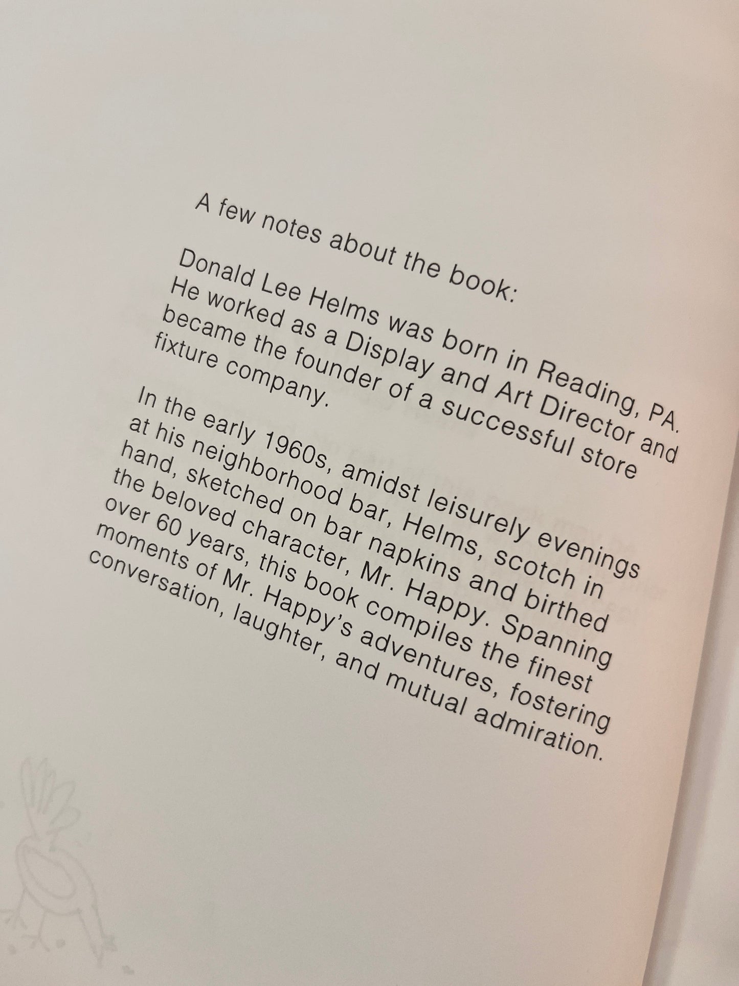 Living Large with Mr. Happy