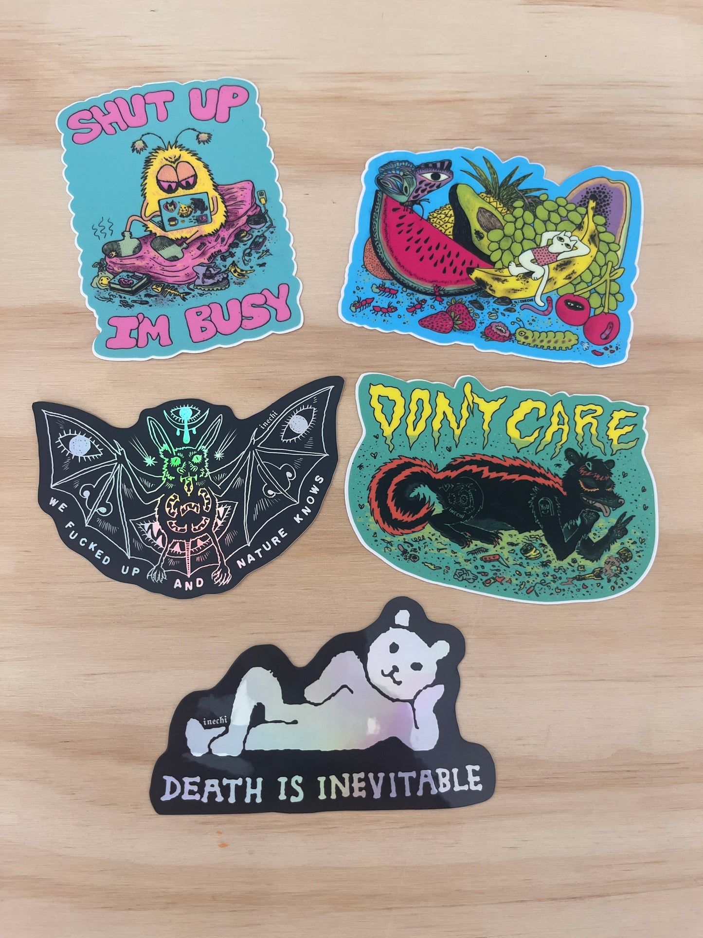 Inechi Classic Stickers