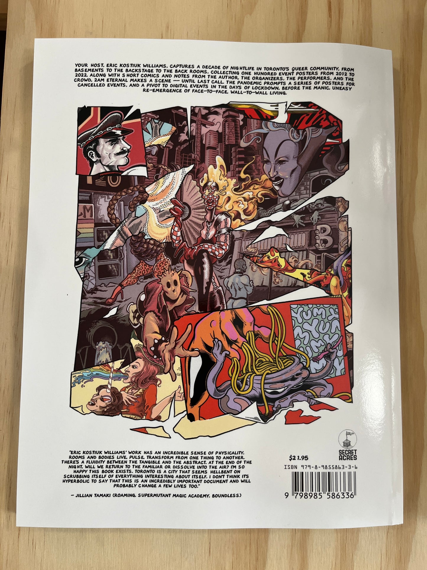 2am eternal: a decade of queer nightlife posters + comics