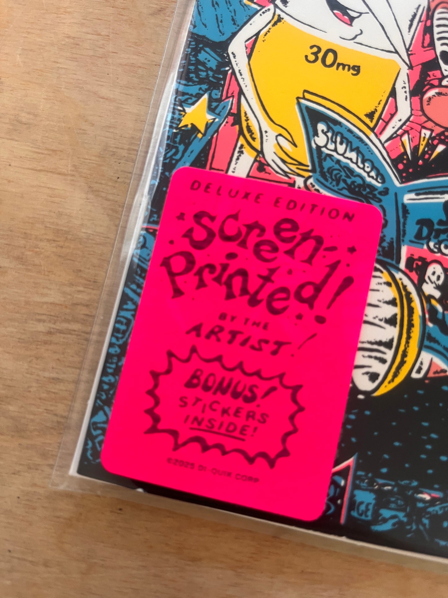 Sex, Drugs & Comixxx #1 Deluxe Edition (Screen Printed Edition)