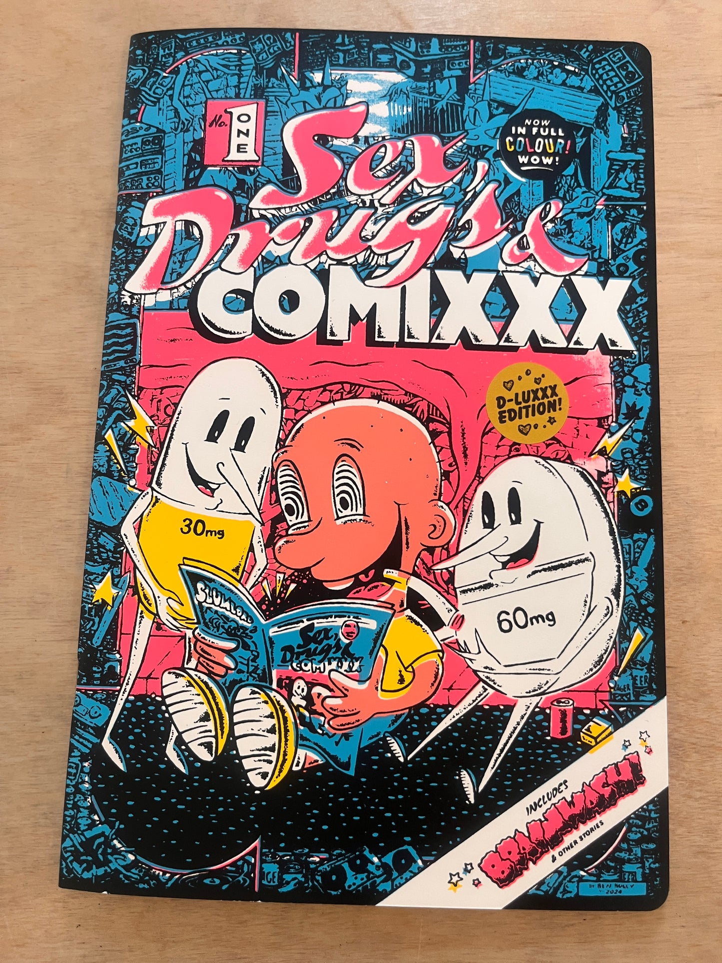 Sex, Drugs & Comixxx #1 Deluxe Edition (Screen Printed Edition)