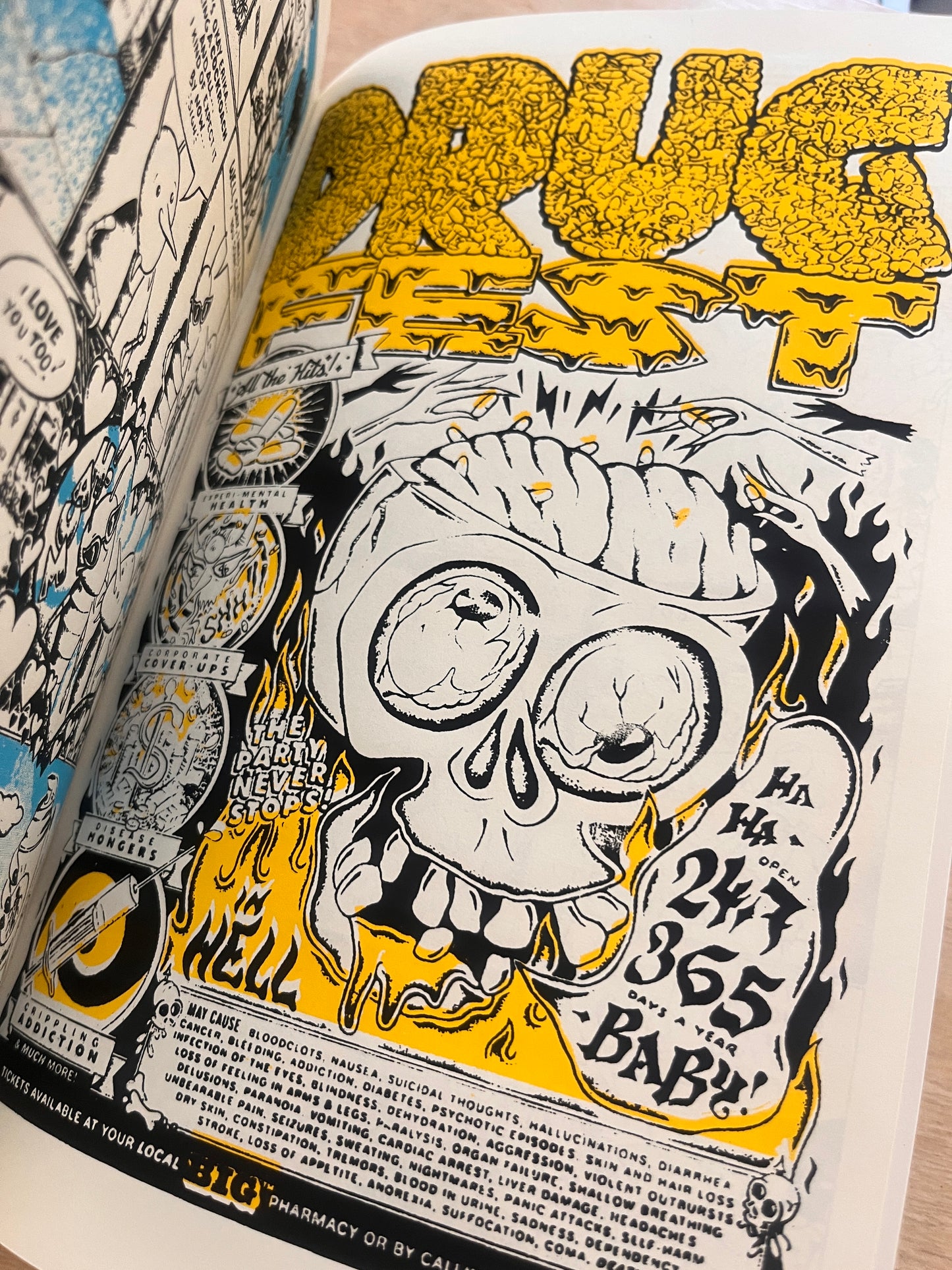 Sex, Drugs & Comixxx #1 Deluxe Edition (Screen Printed Edition)