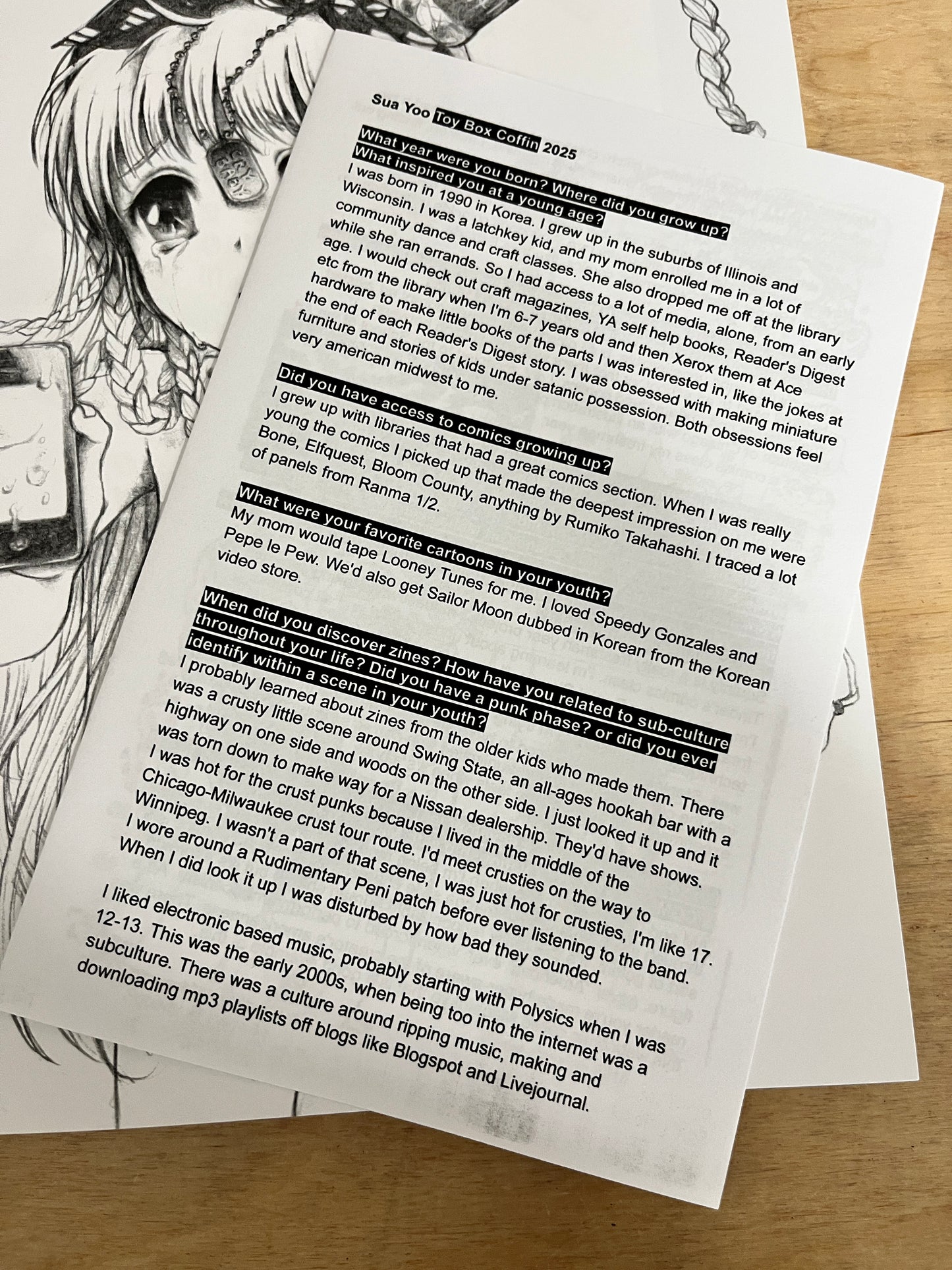 SUA YOO COLLECTED COMICS 2011-2013