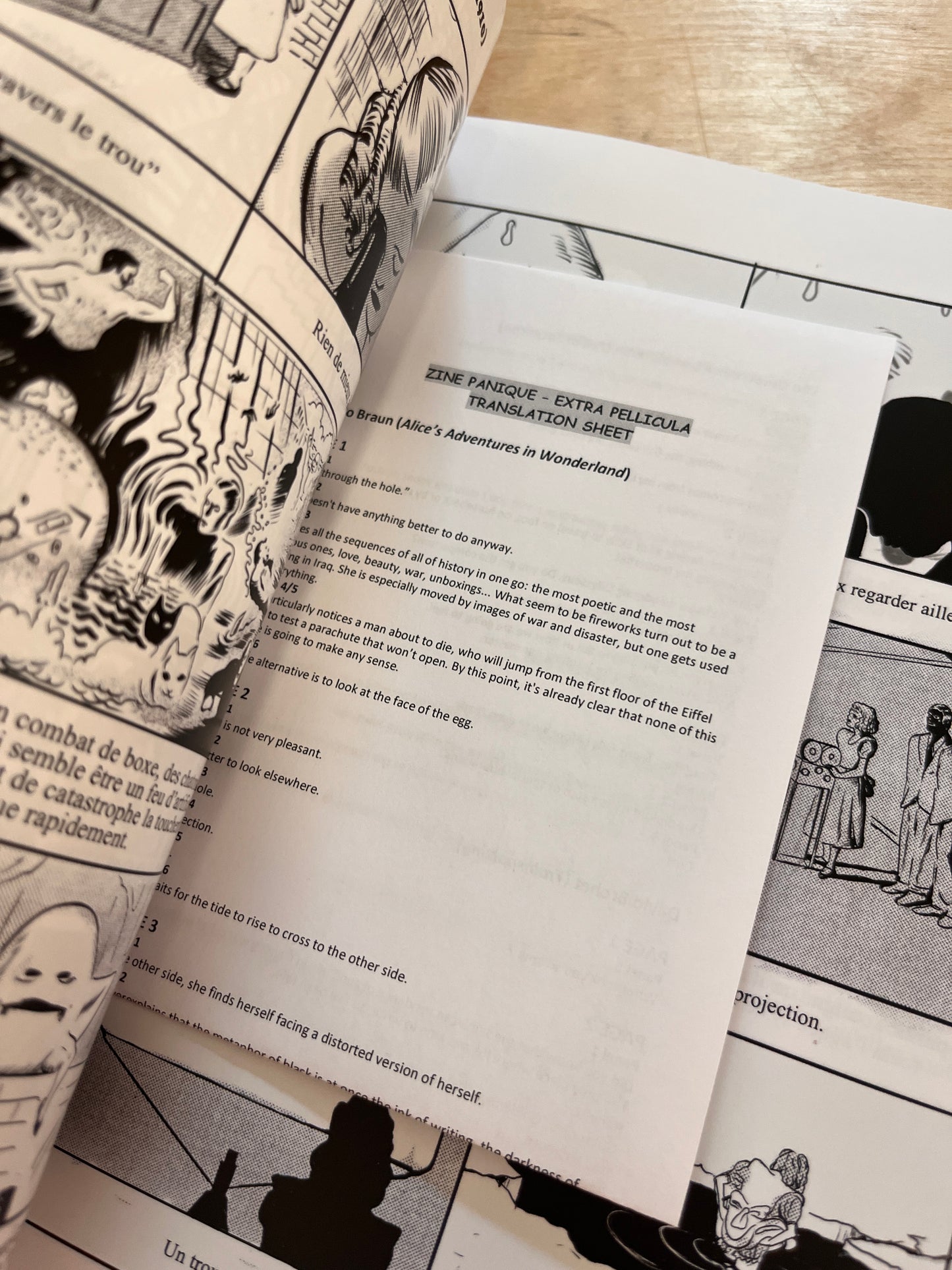 Zine Panique Extra Pellicula