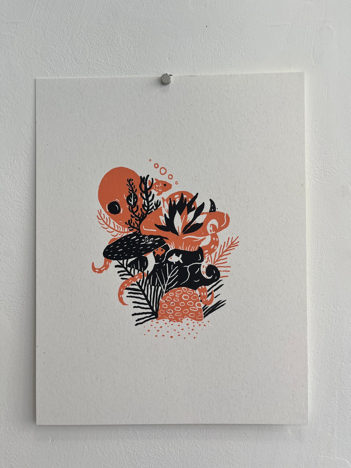 James Olstein Print - Octopus