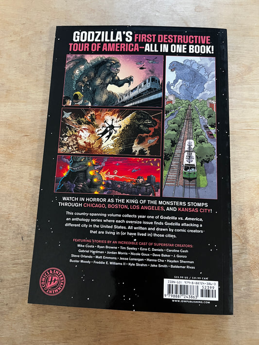 GODZILLA VS. AMERICA: BOSTON, CHICAGO, KANSAS CITY, LOS ANGELES