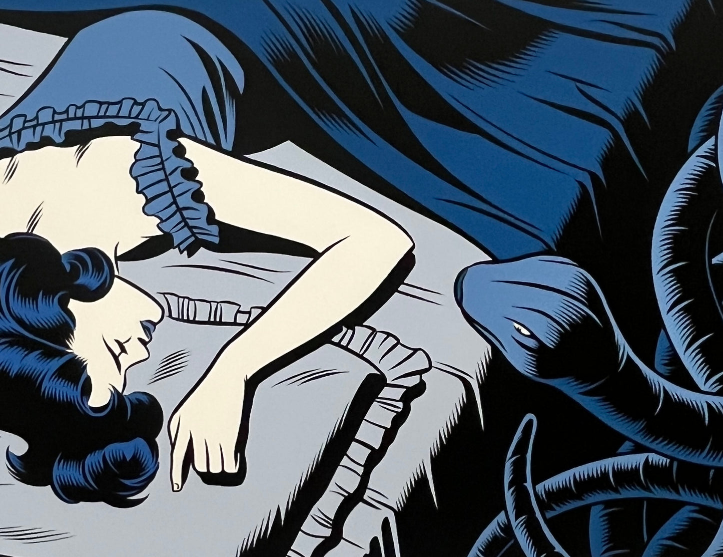 Sérigraphie Sweet Dreams by Charles Burns