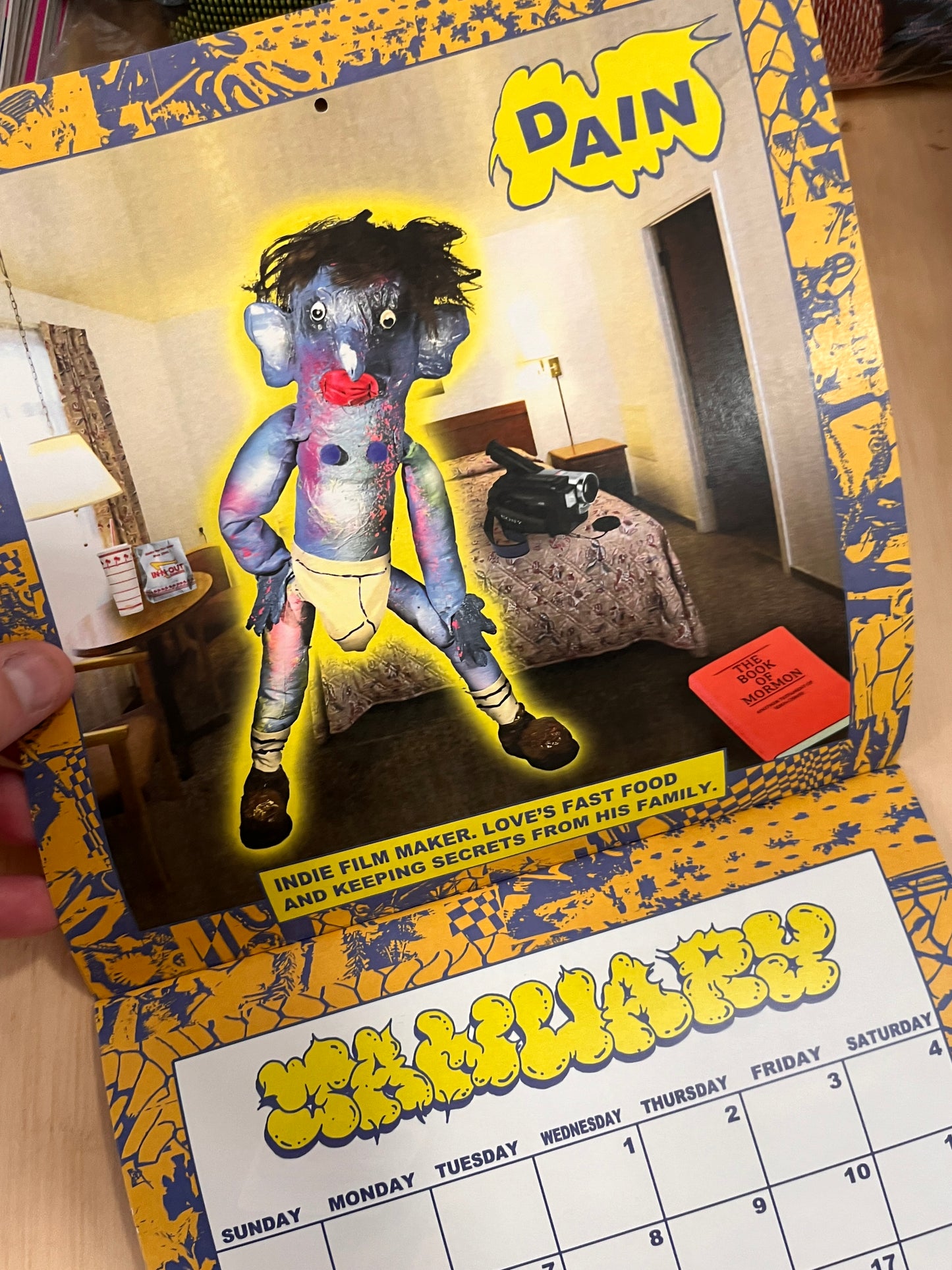 Stank Illustrated 2025 Calendar