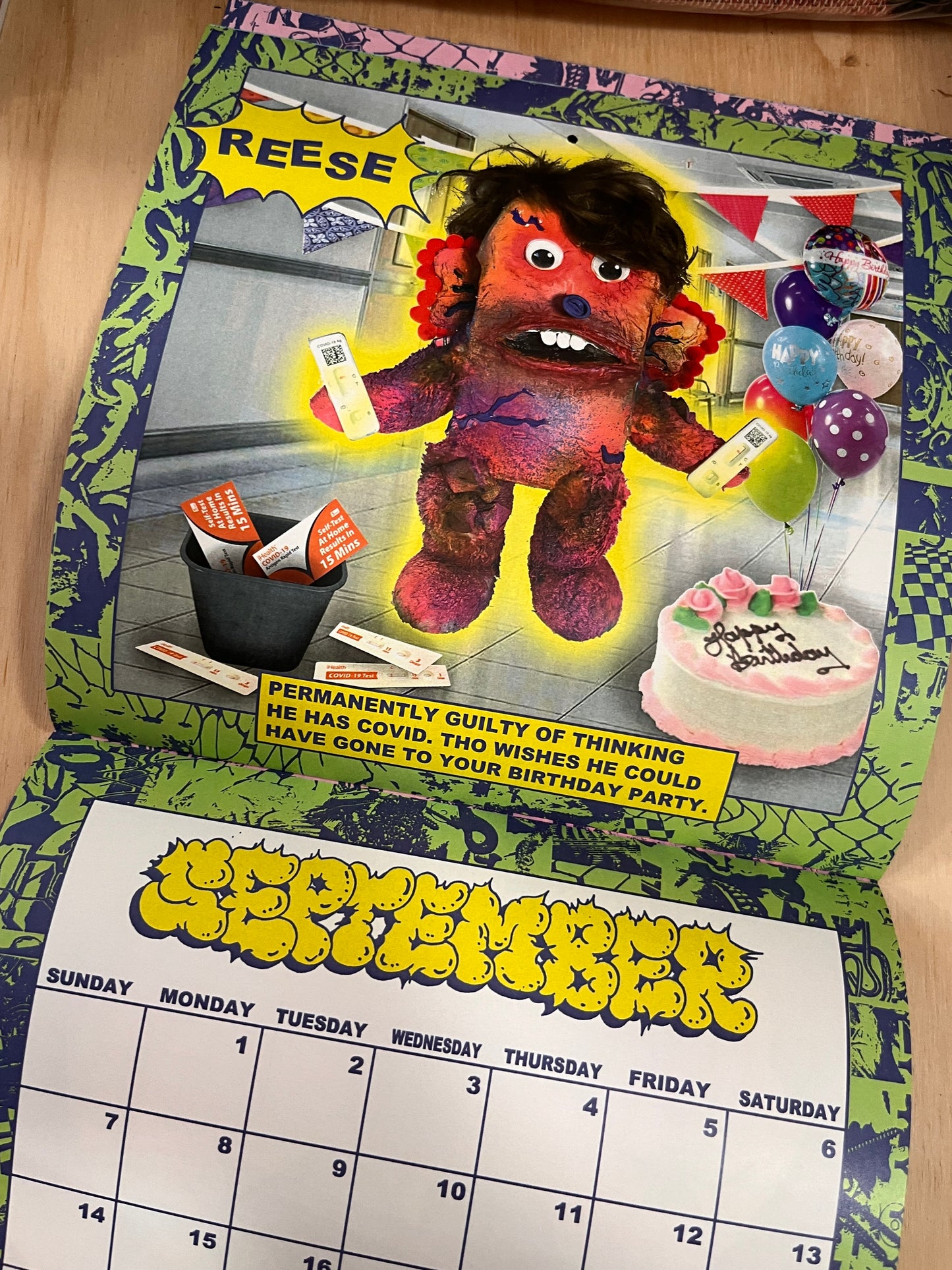 Stank Illustrated 2025 Calendar