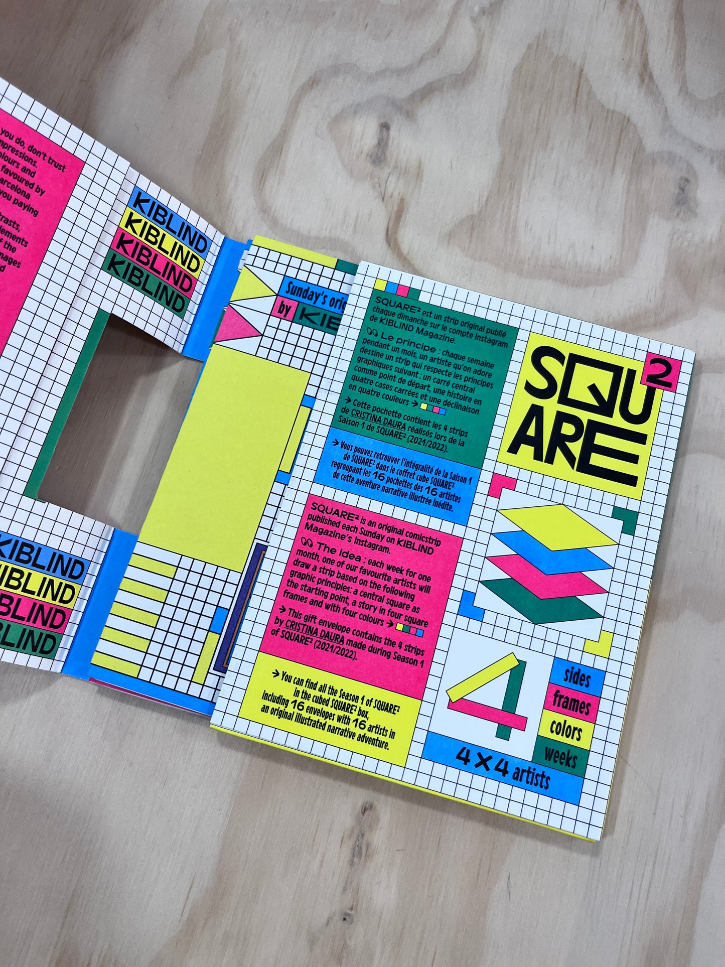 Pochette SQUARE² - Christina Daura