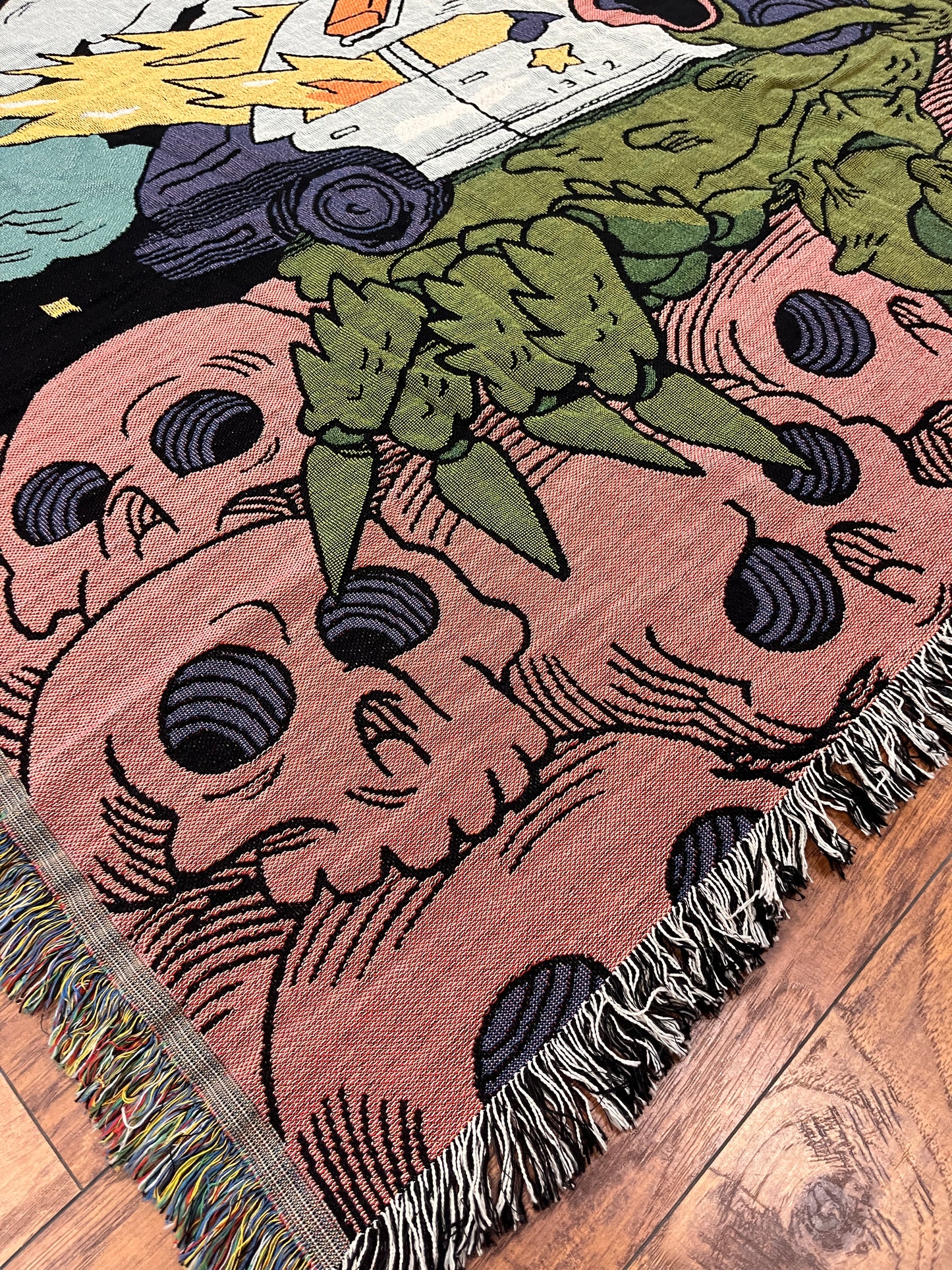 "ACRAB", a Blanket by Ben Passmore
