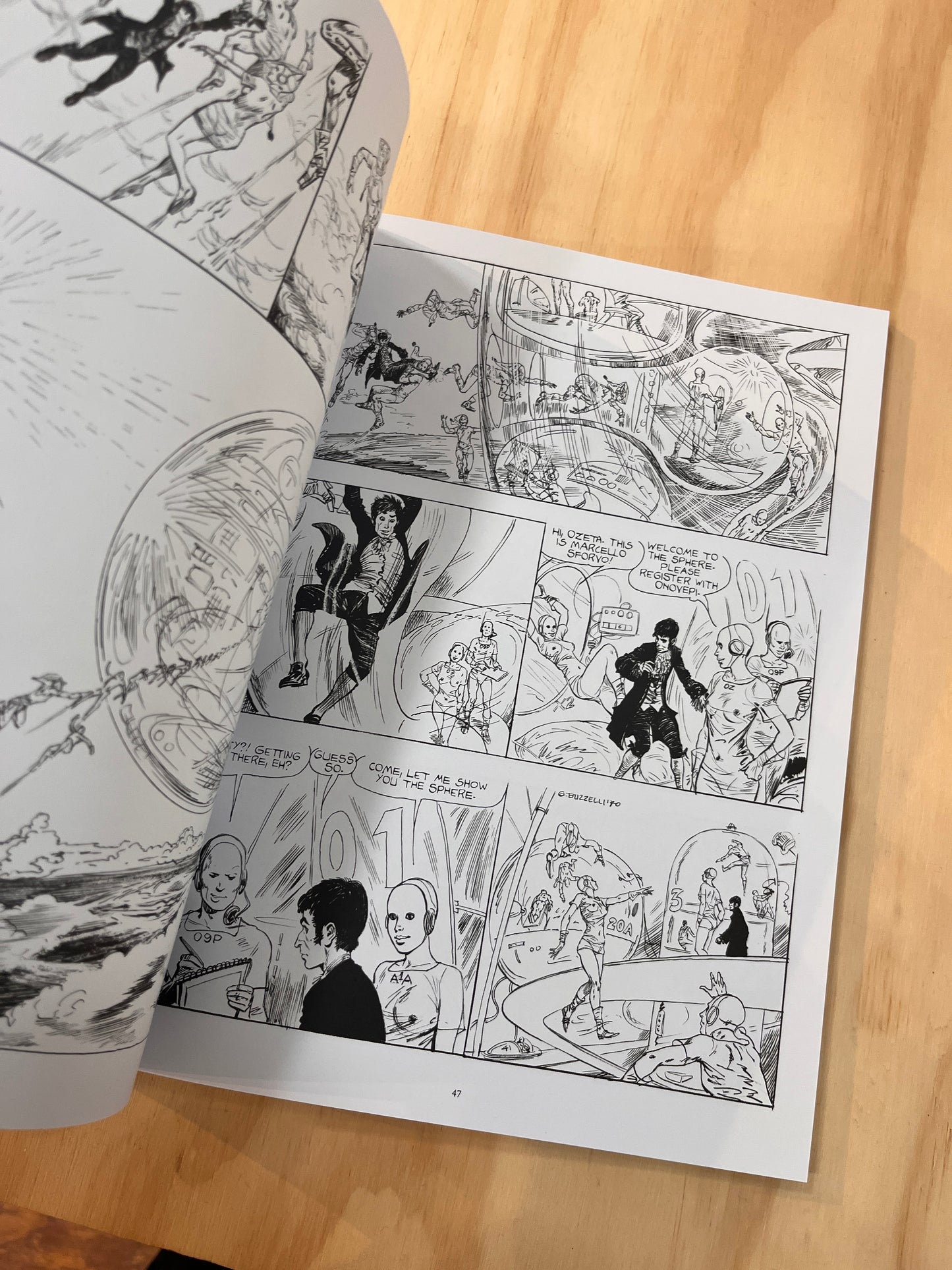 Buzzelli Collected Works Vol. 1: The Labyrinth by Guido Buzzelli