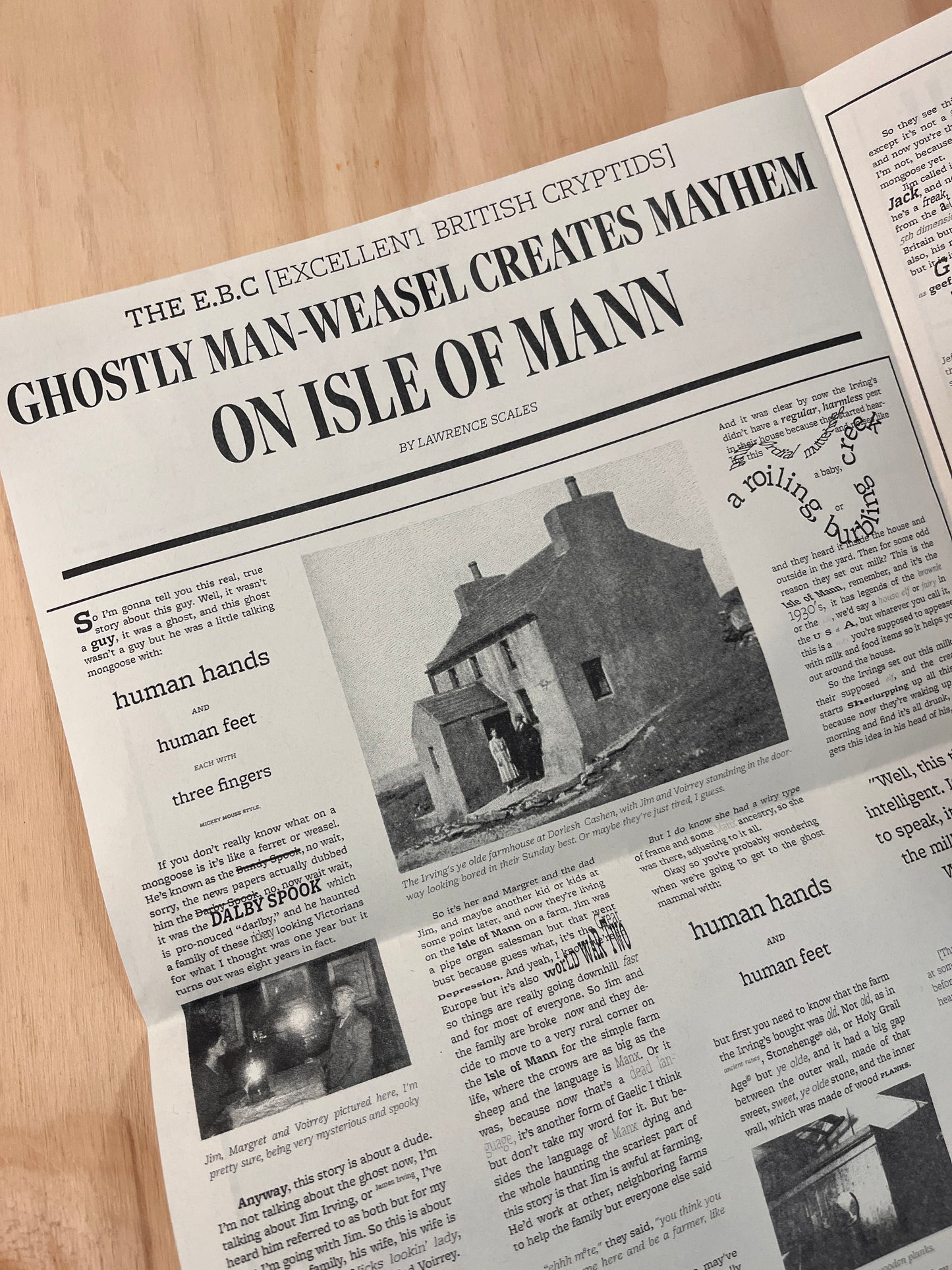 The E.C.B. (Excellent British Cryptids)