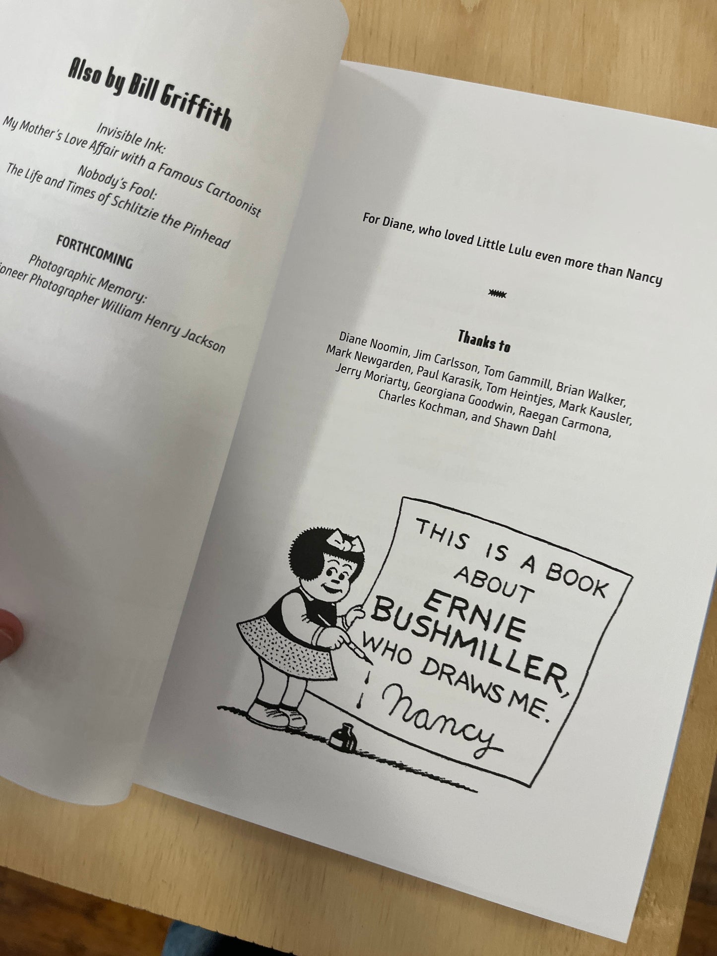 Three Rocks: The Story of Ernie Bushmiller the Man Who Created Nancy
