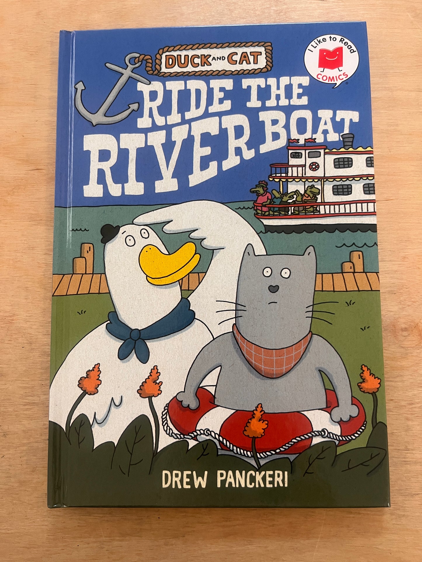 Duck and Cat Ride the Riverboat