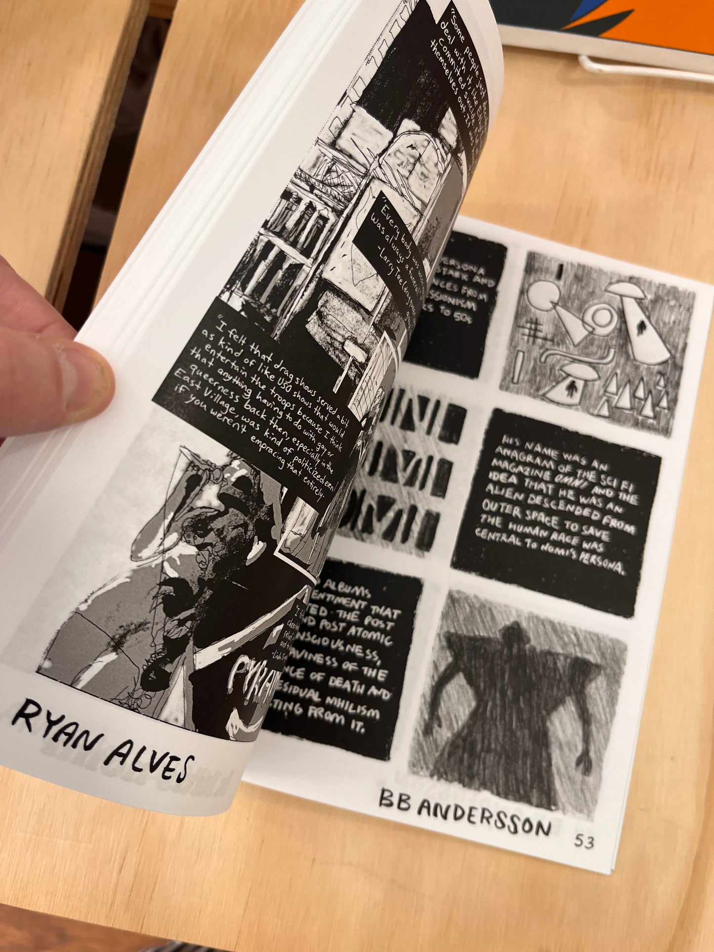 Klaus Nomi: Graphic Biography and Collaborative Anthology