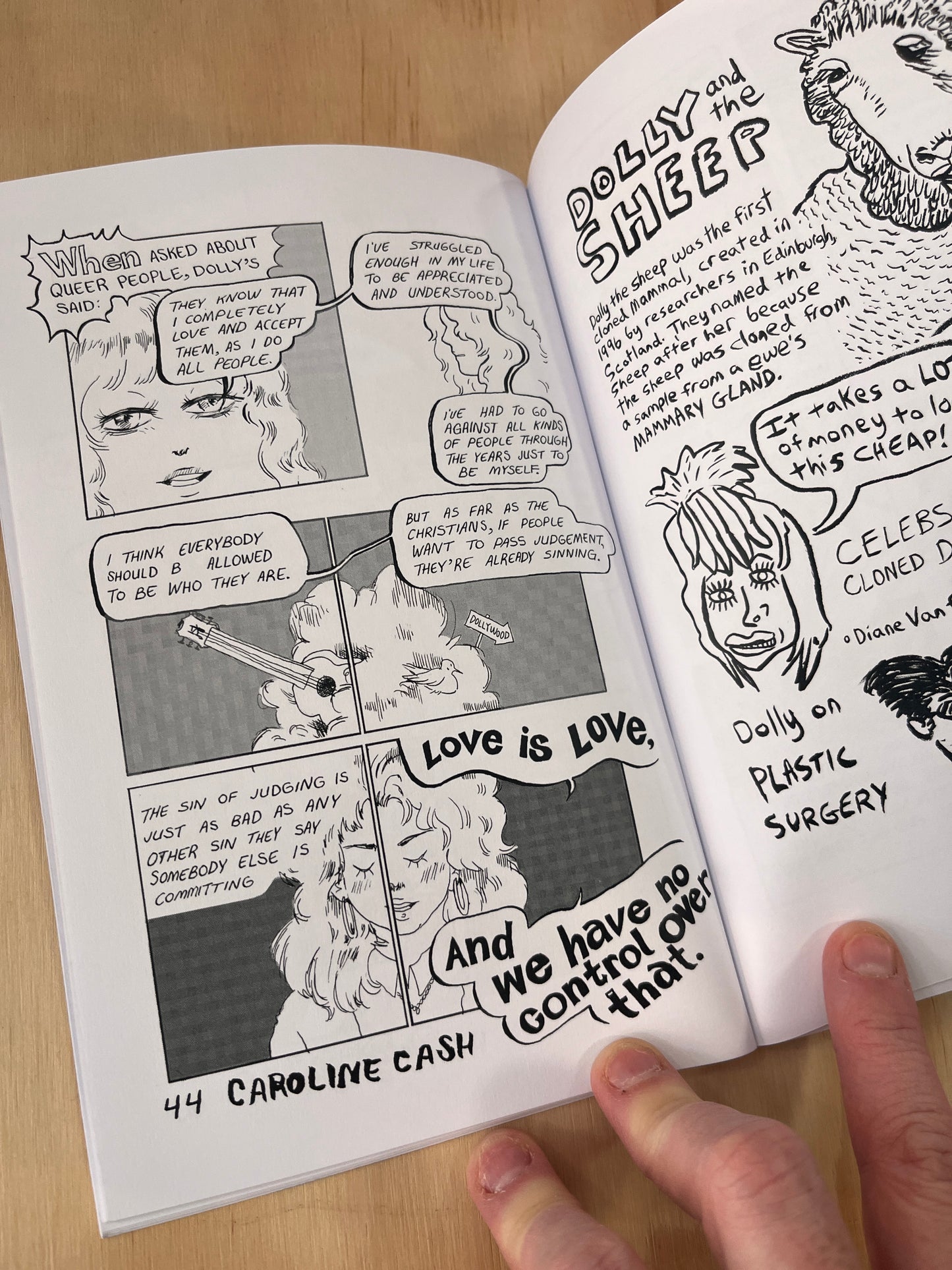 Dolly Pardon: A Short, Tangential, Unauthorized Dolly Parton Biography in Comics