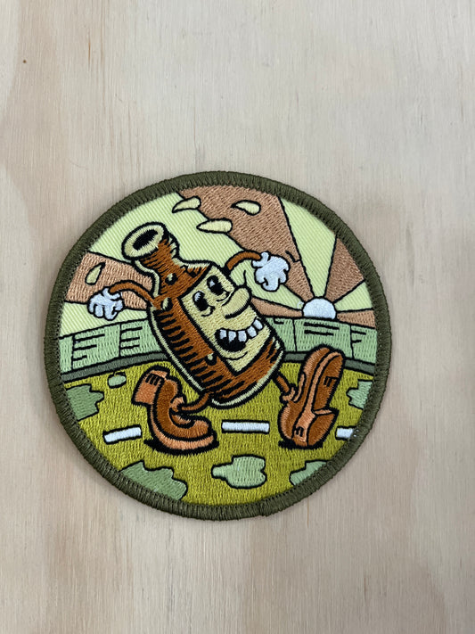 Embroidered Patch - Leo's Early Breakfast - R Suicide