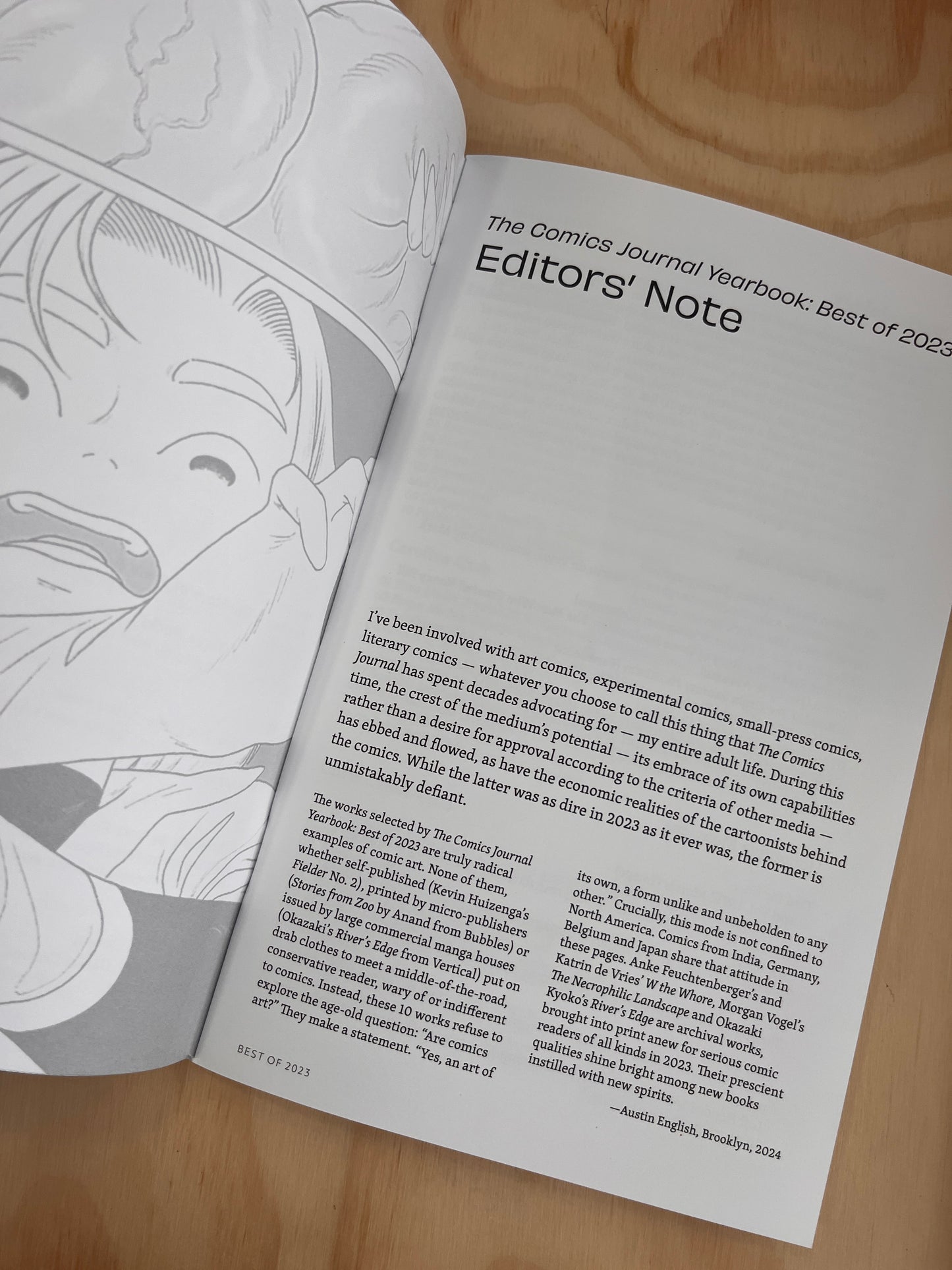 The Comics Journal Yearbook: Best of 2023