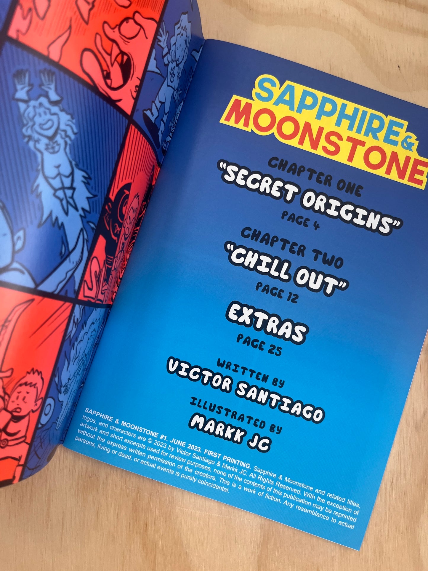 Sapphire & Moonstone