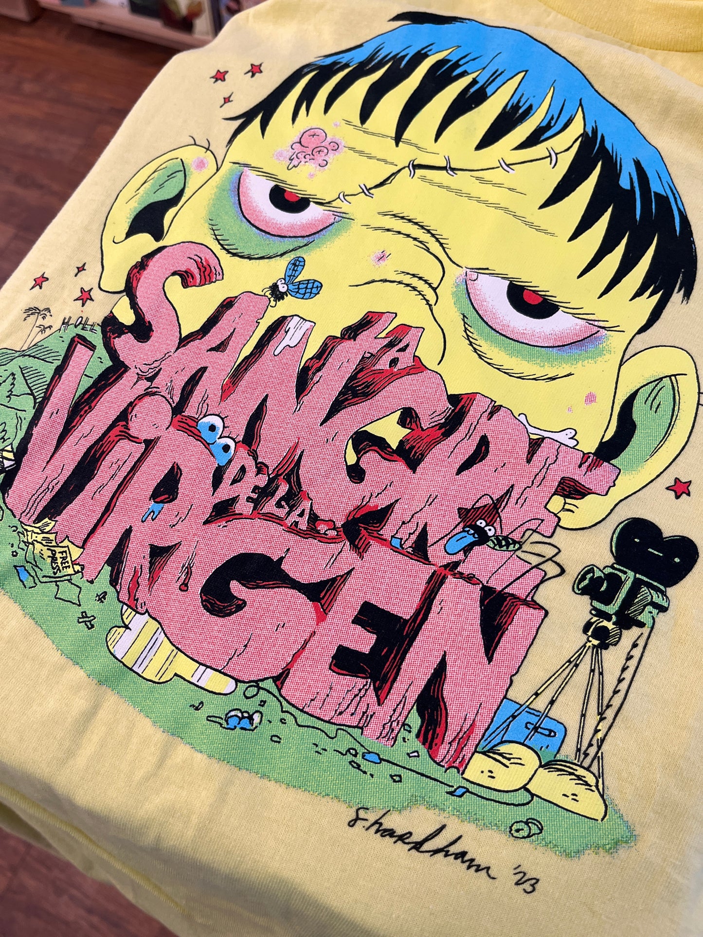 La Sangre de la Virgen Shirt by Sammy Harkham