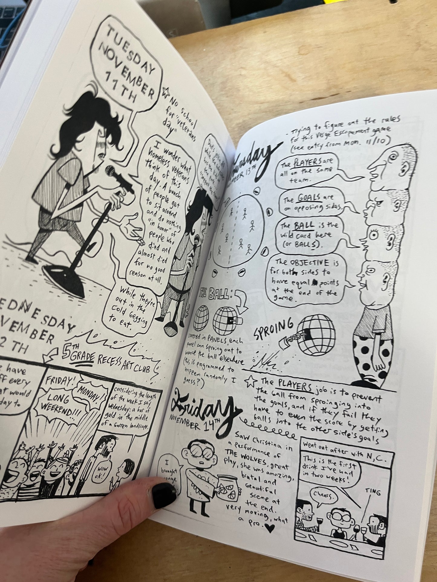 Waffles on Saturdays: A Comics Journal