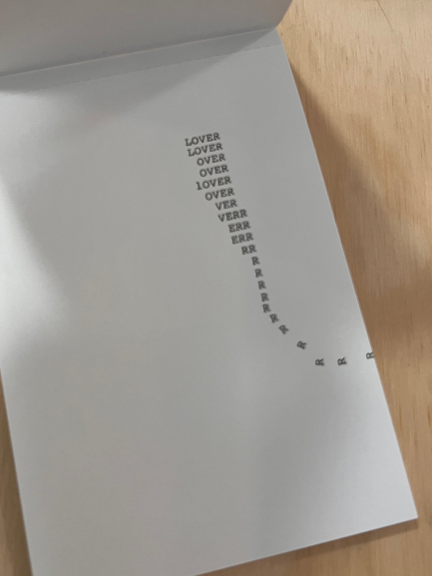 The Shape of Desire Postcard Book